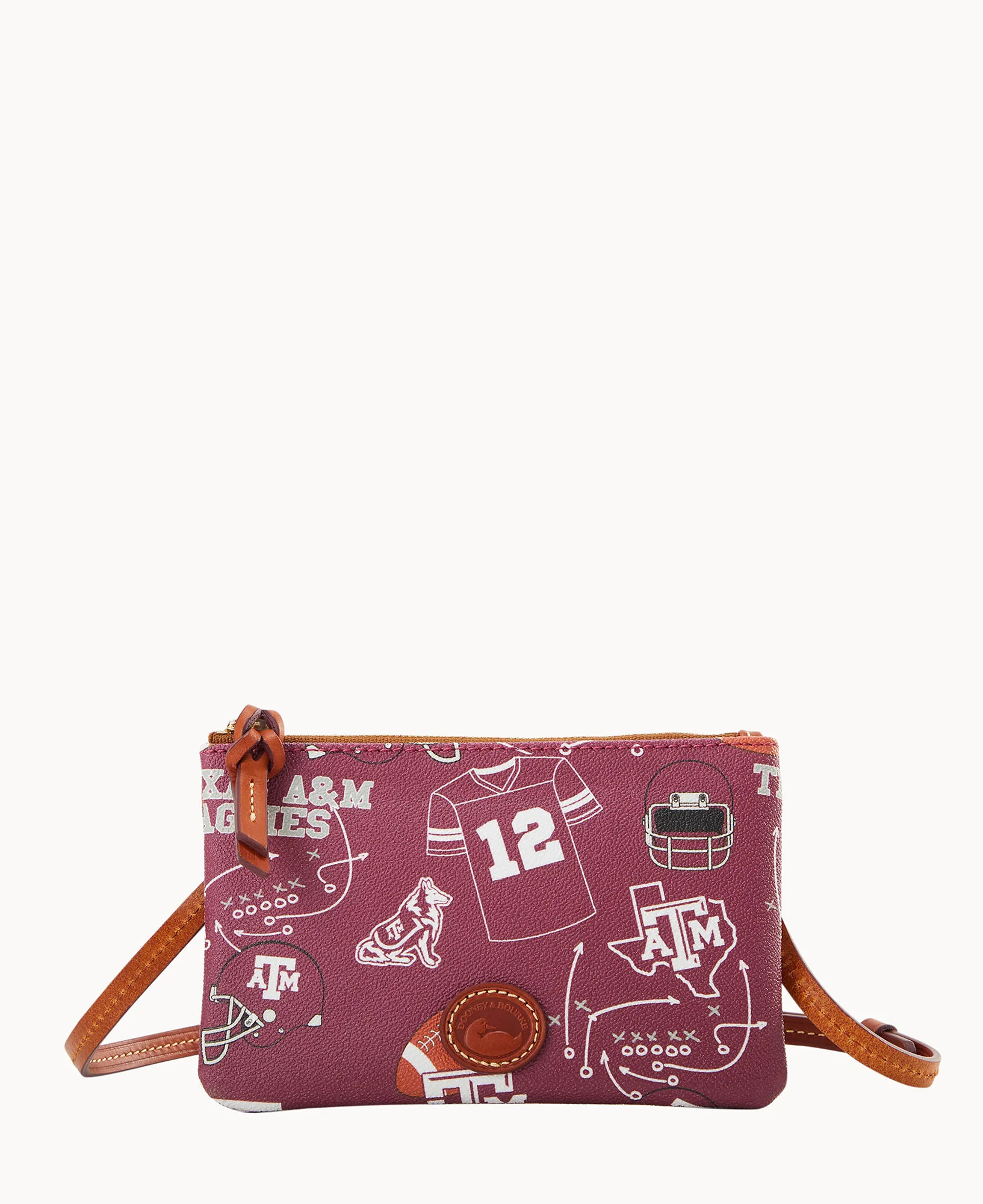 Collegiate Texas A&M Top Zip Crossbody