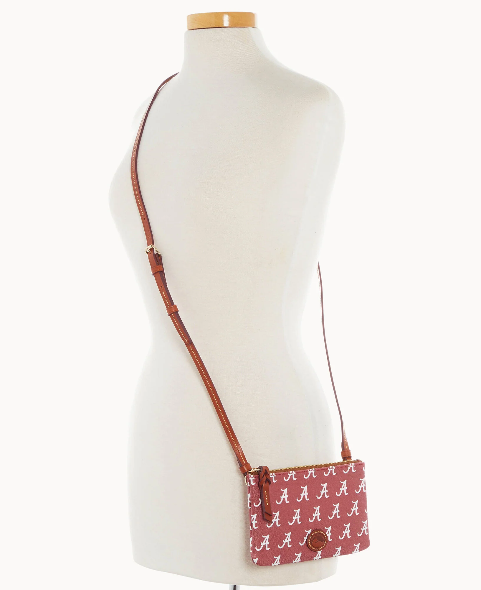 Collegiate University of Alabama Top Zip Crossbody - Image 4