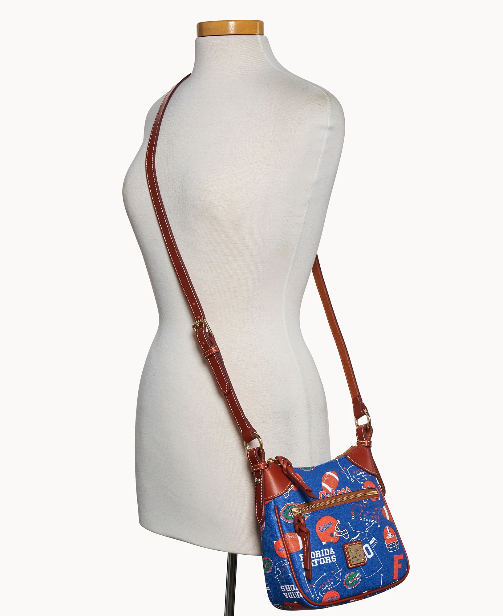 Collegiate University of Florida Front Zip Crossbody - Image 4