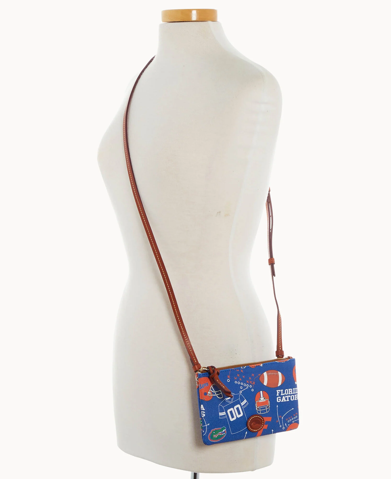 Collegiate University of Florida Top Zip Crossbody - Image 4