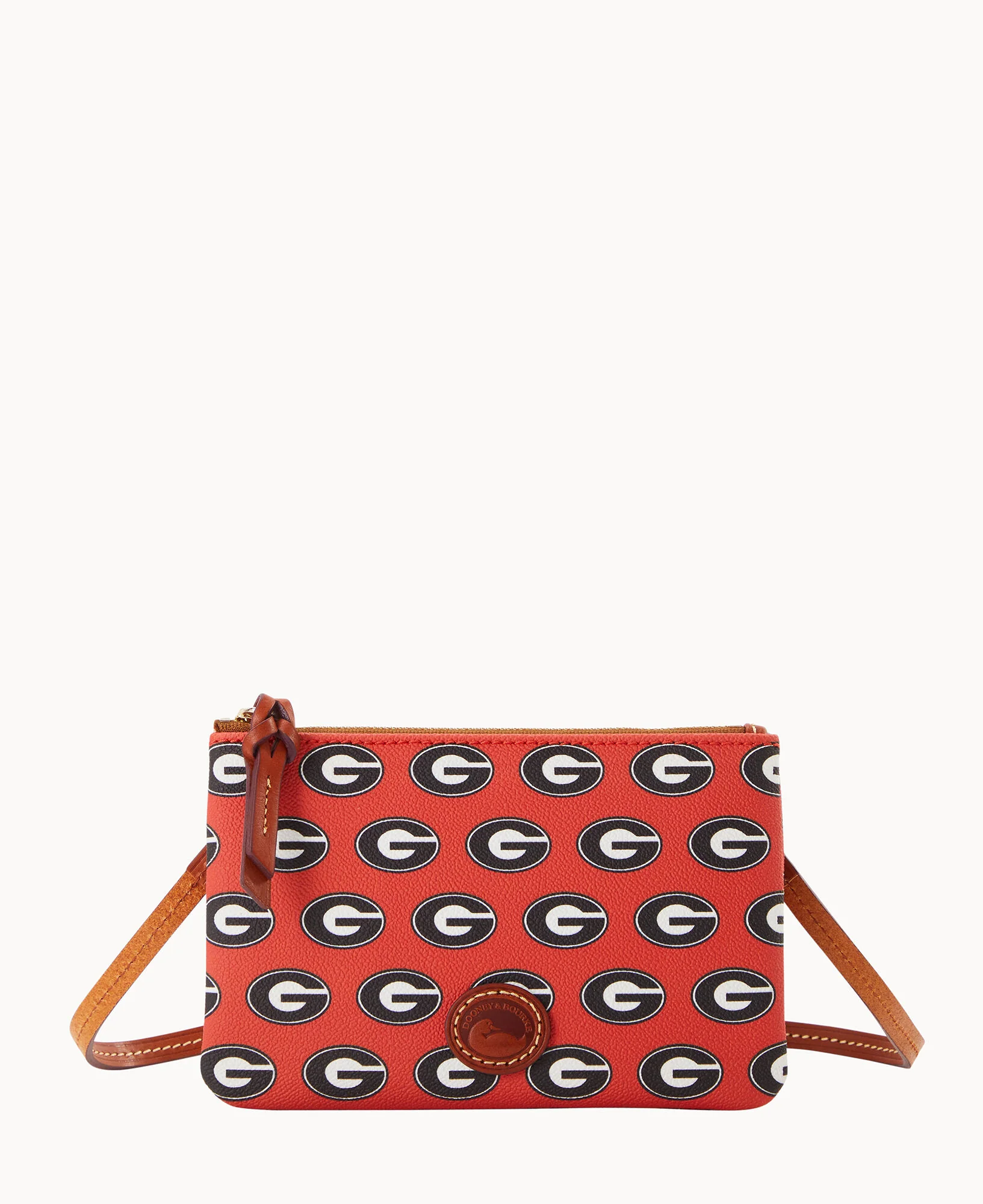 Collegiate University of Georgia Top Zip Crossbody