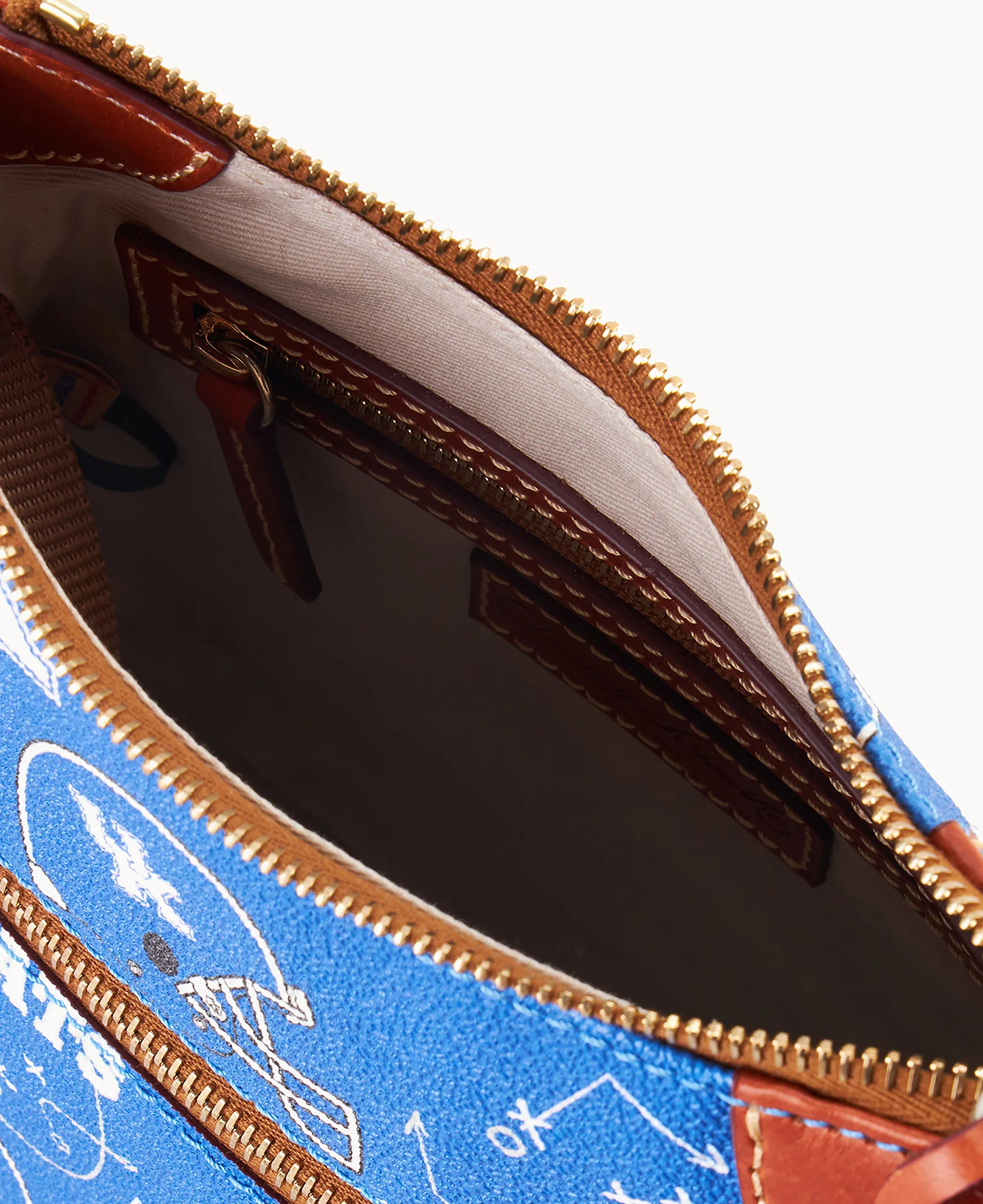 Collegiate University of Kentucky Front Zip Crossbody - Image 3