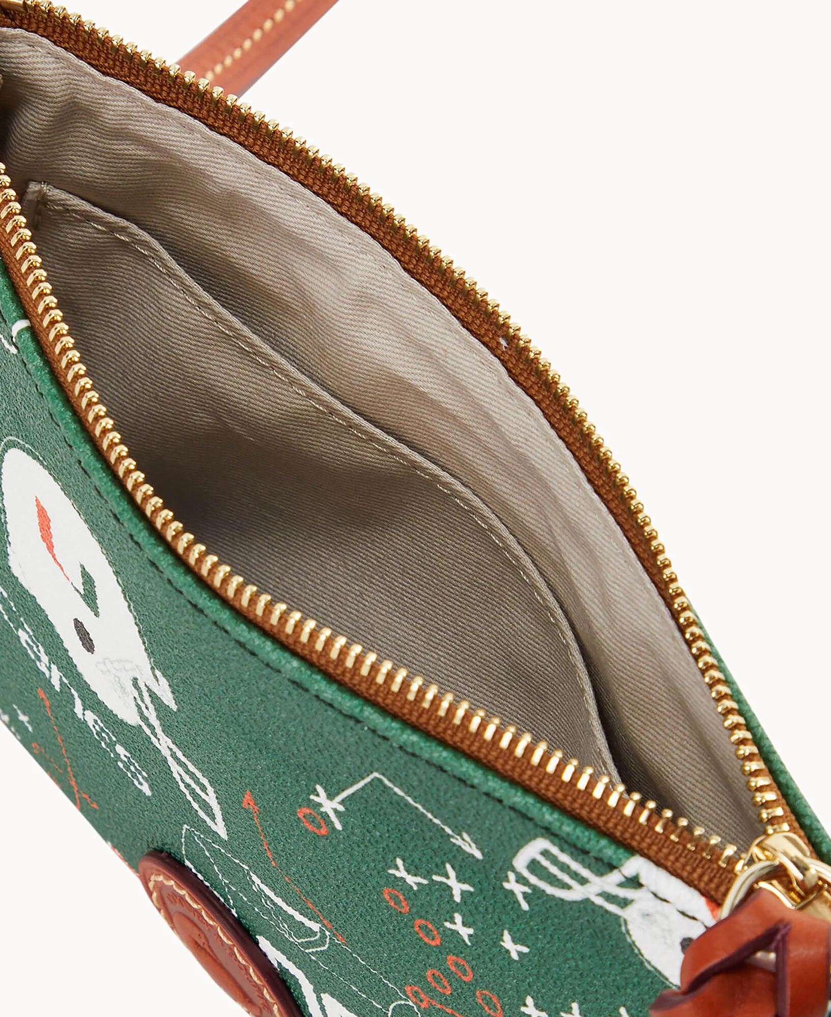 Collegiate University of Miami Top Zip Crossbody - Image 3