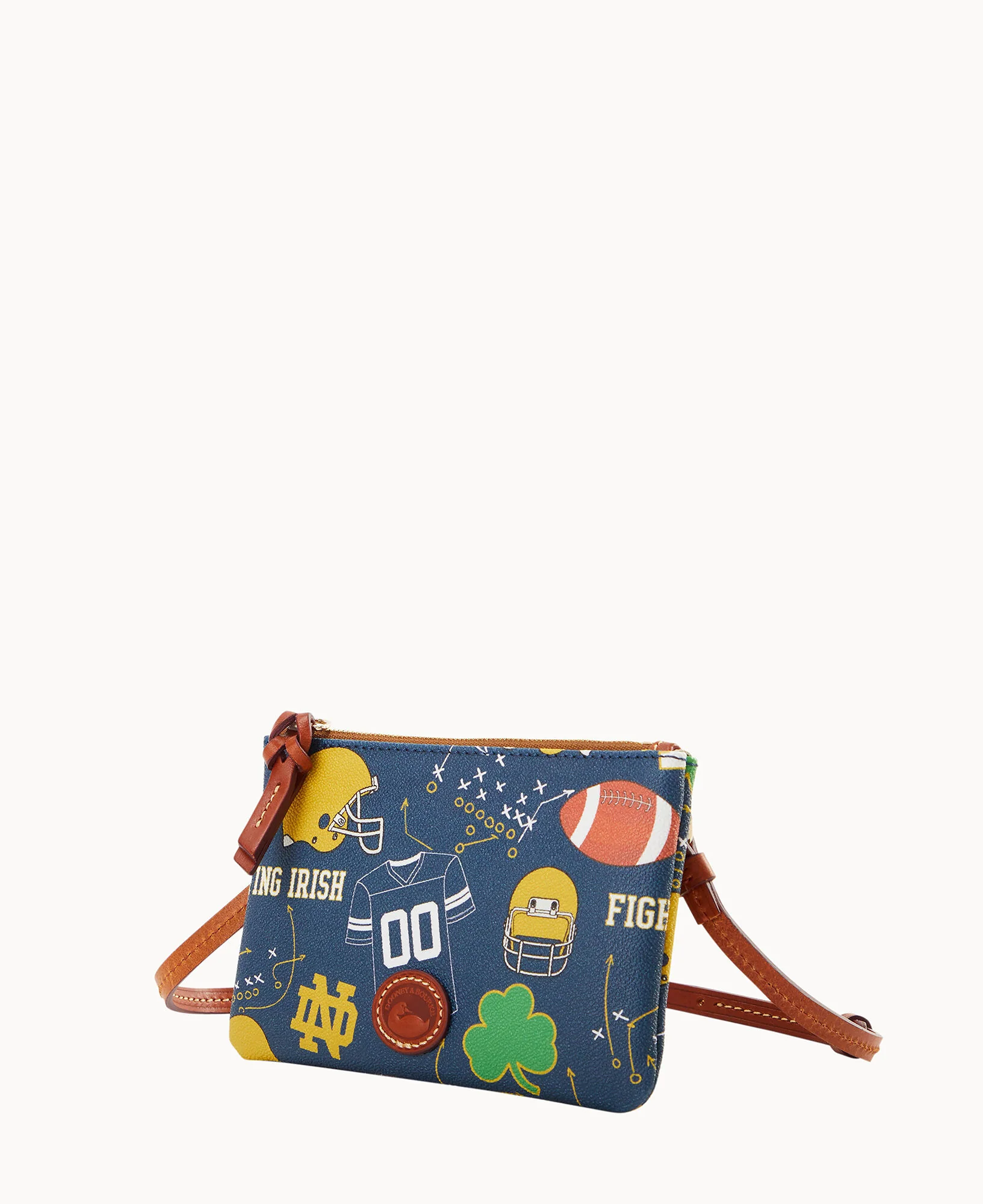 Collegiate University of Notre Dame Top Zip Crossbody - Image 2
