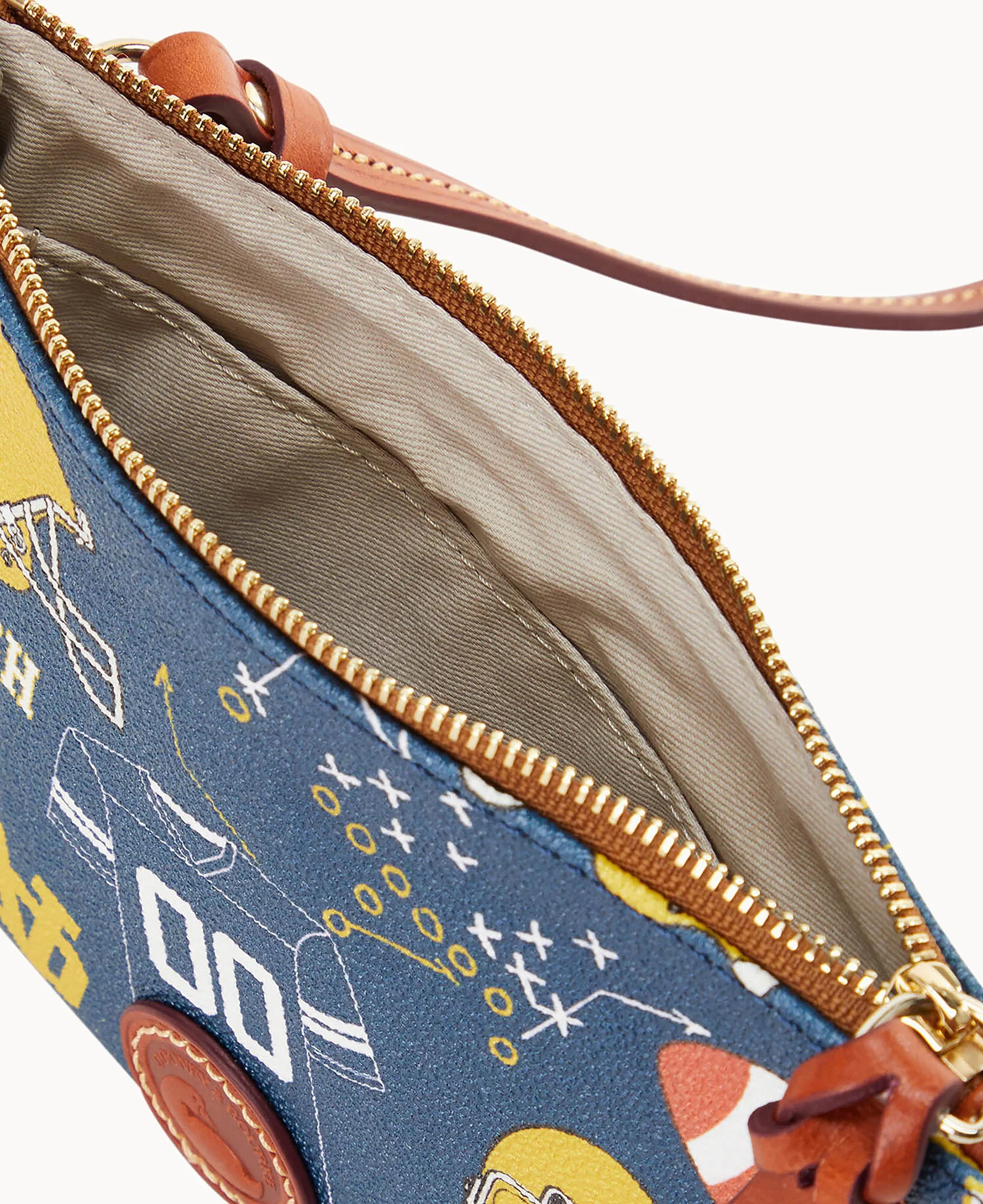 Collegiate University of Notre Dame Top Zip Crossbody - Image 3