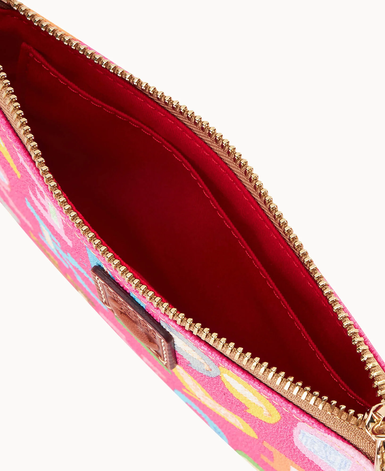 Doodle II Coated Cotton Medium Wristlet - Image 6