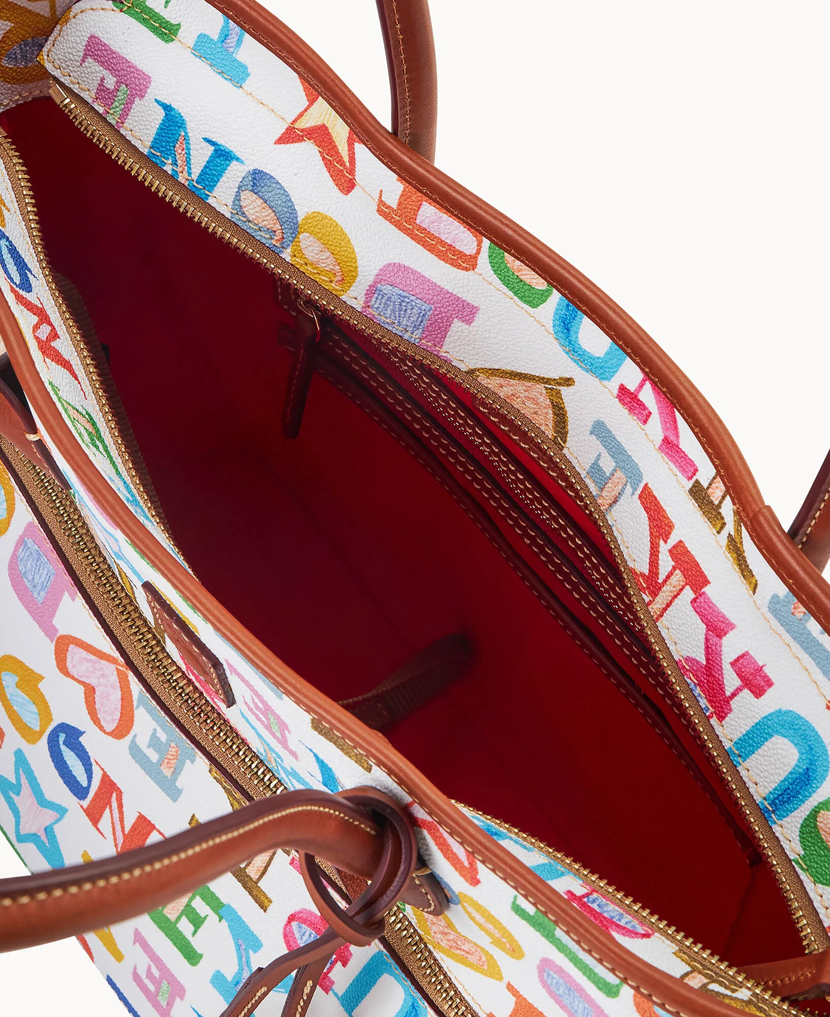 Doodle II Coated Cotton Tote - Image 15