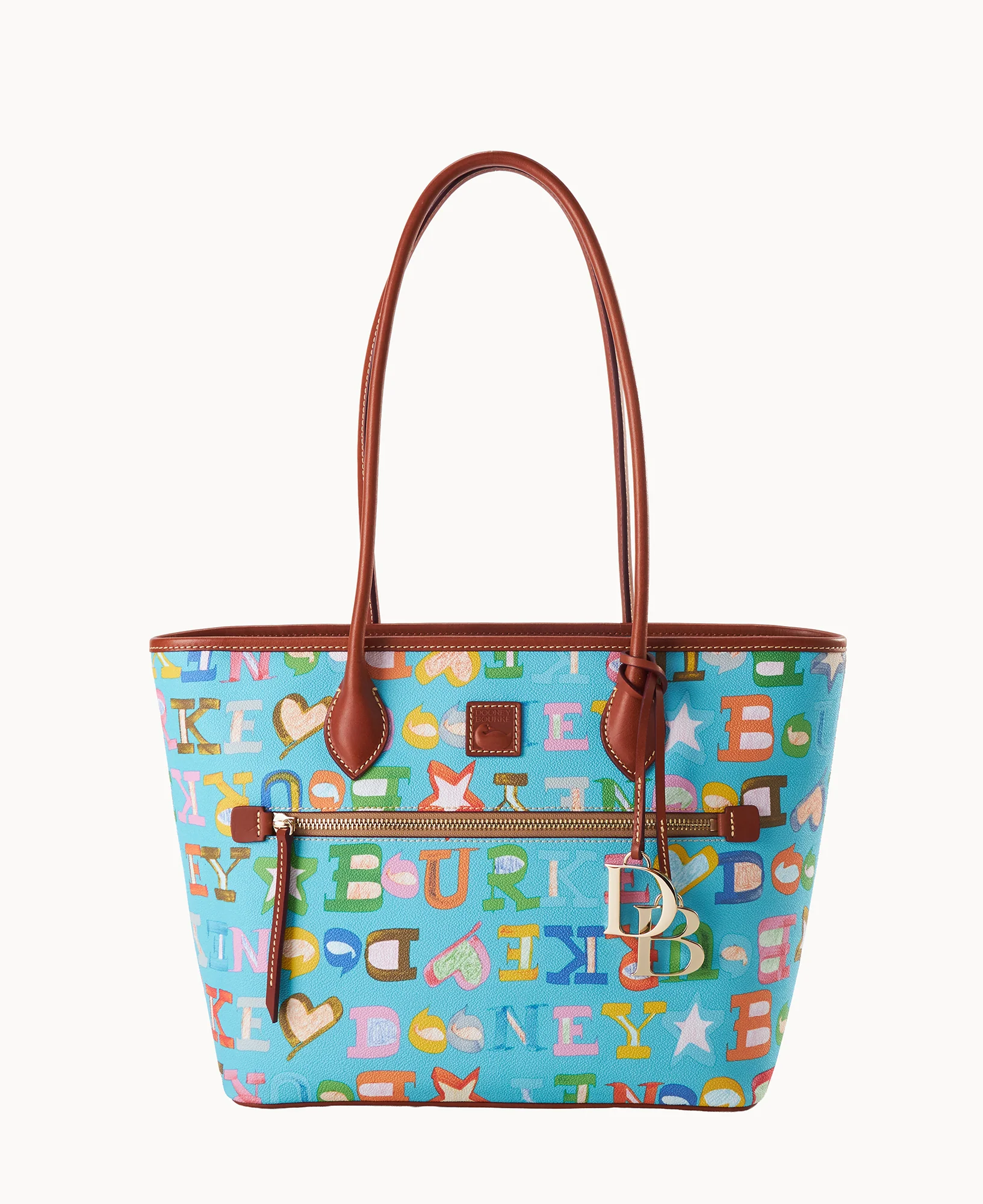 Doodle II Coated Cotton Tote - Image 17