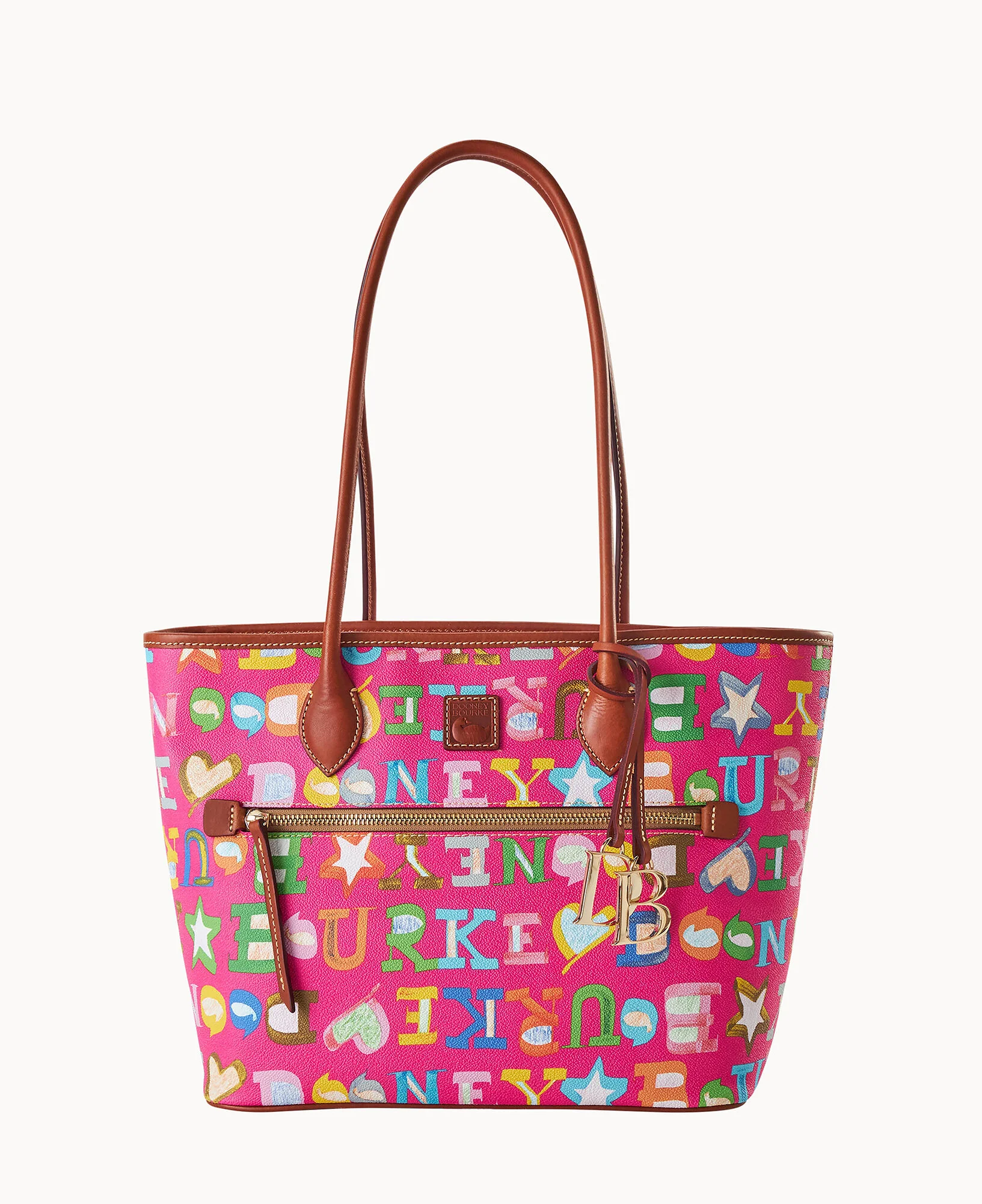 Doodle II Coated Cotton Tote - Image 5