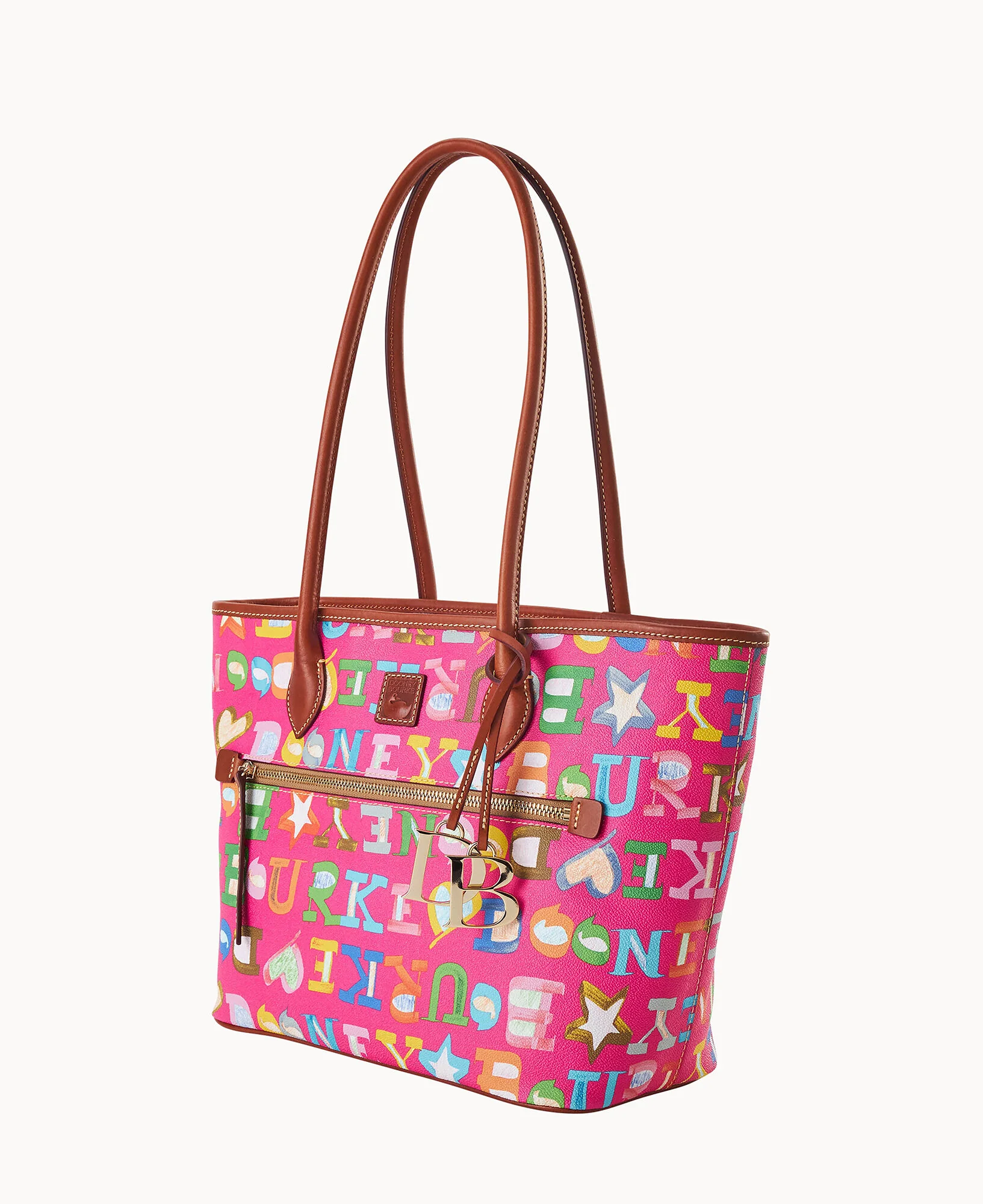 Doodle II Coated Cotton Tote - Image 6