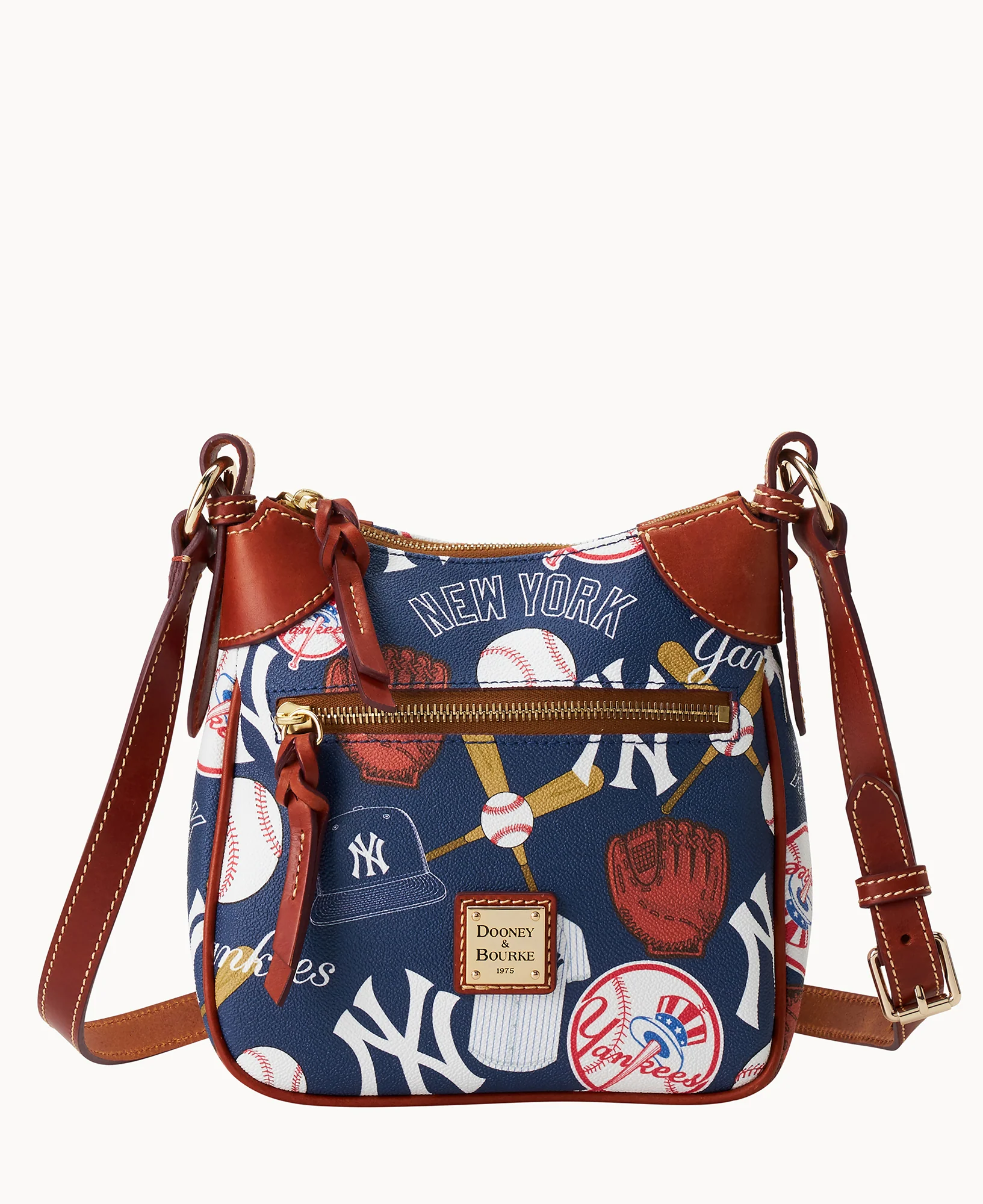MLB Yankees Front Zip Crossbody