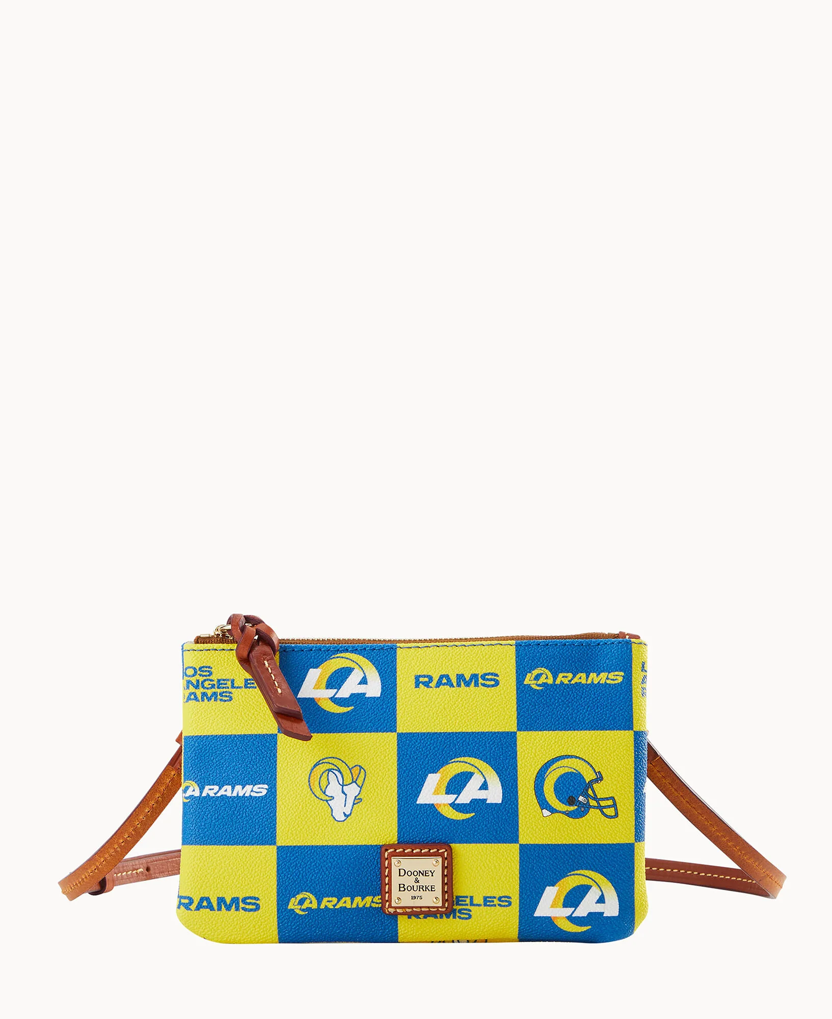 NFL Rams Top Zip Crossbody