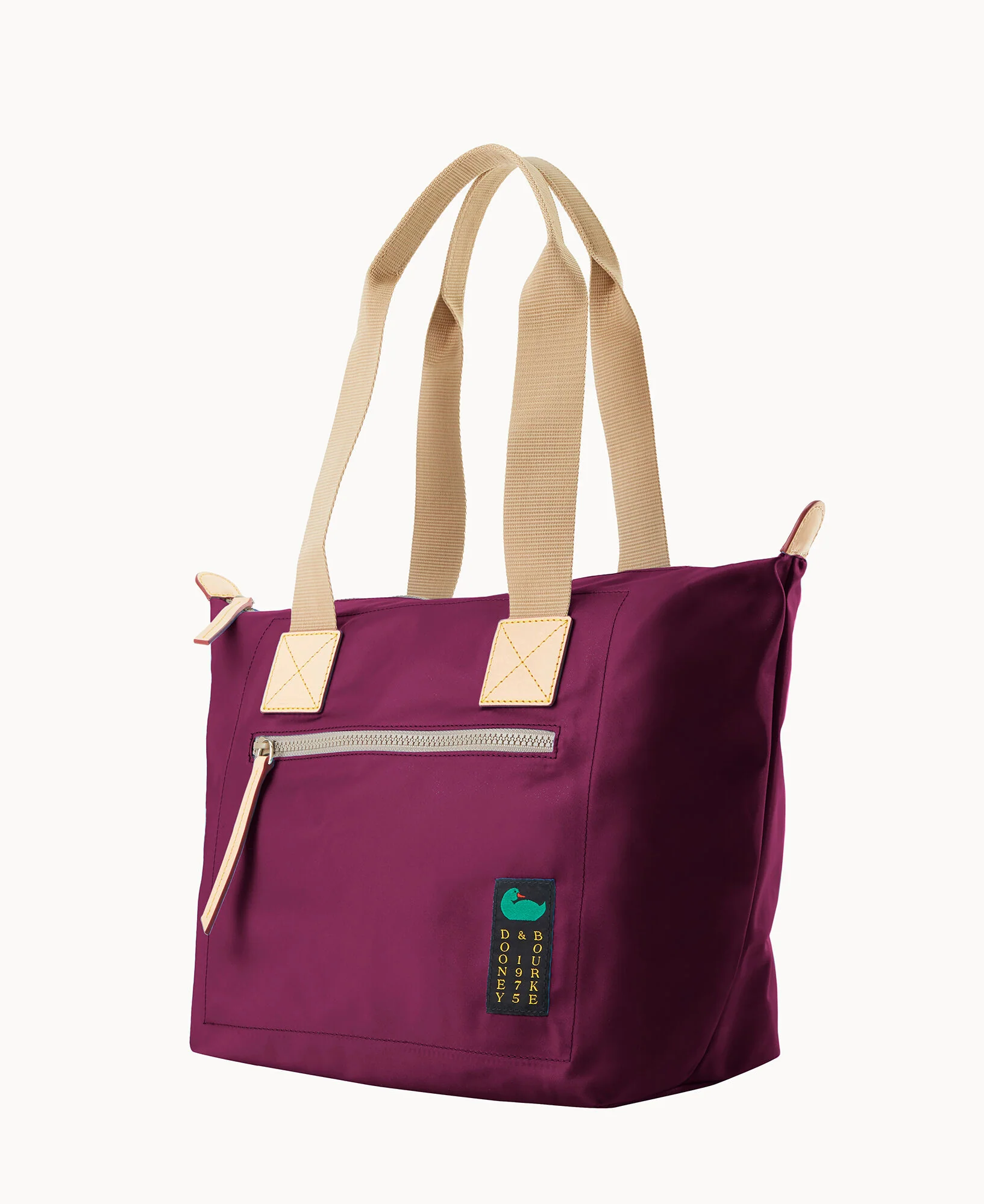 Nylon Front Zip Tote - Image 37