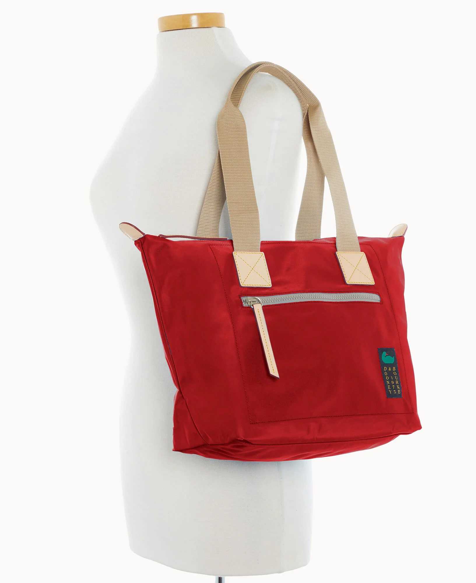 Nylon Front Zip Tote - Image 65