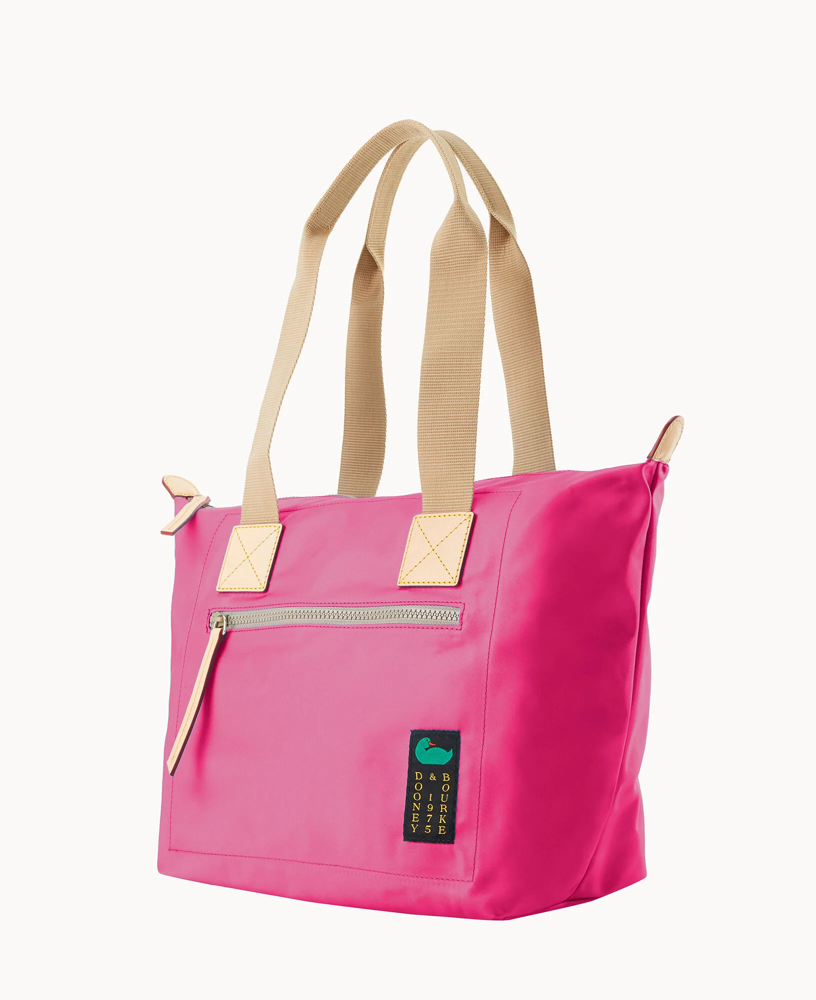 Nylon Front Zip Tote - Image 82