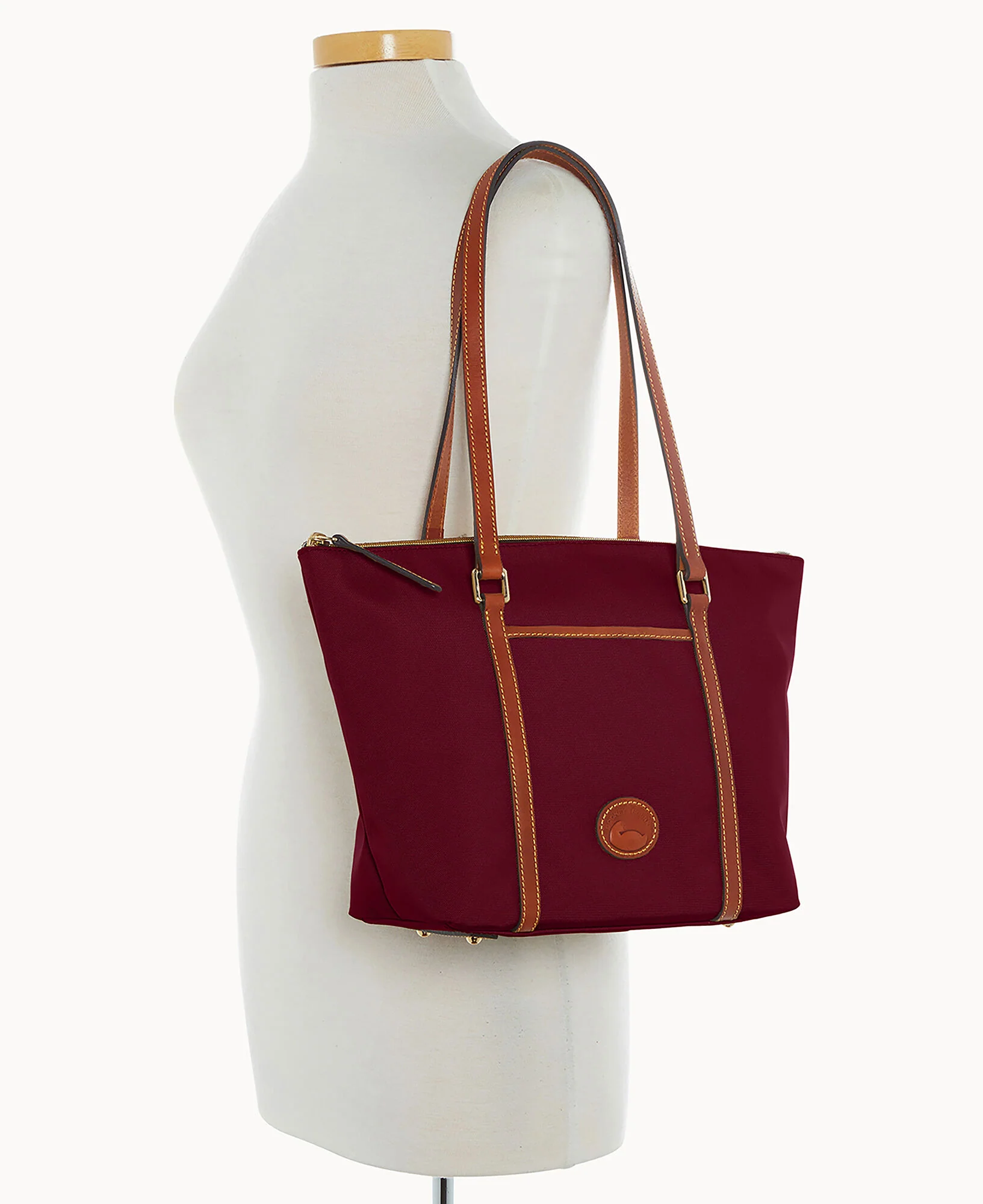 Nylon Zip Pocket Tote - Image 32