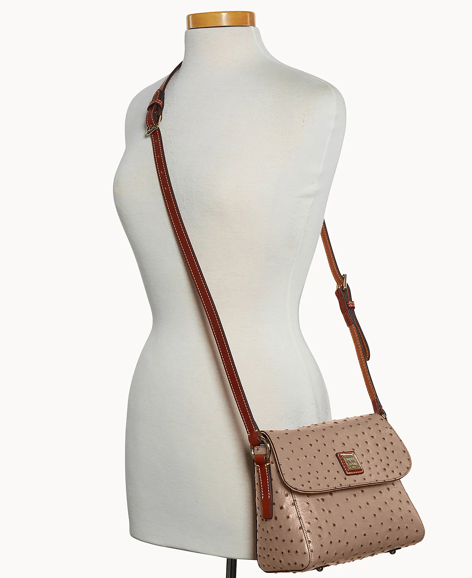 Ostrich Small Eliza Crossbody - Image 27