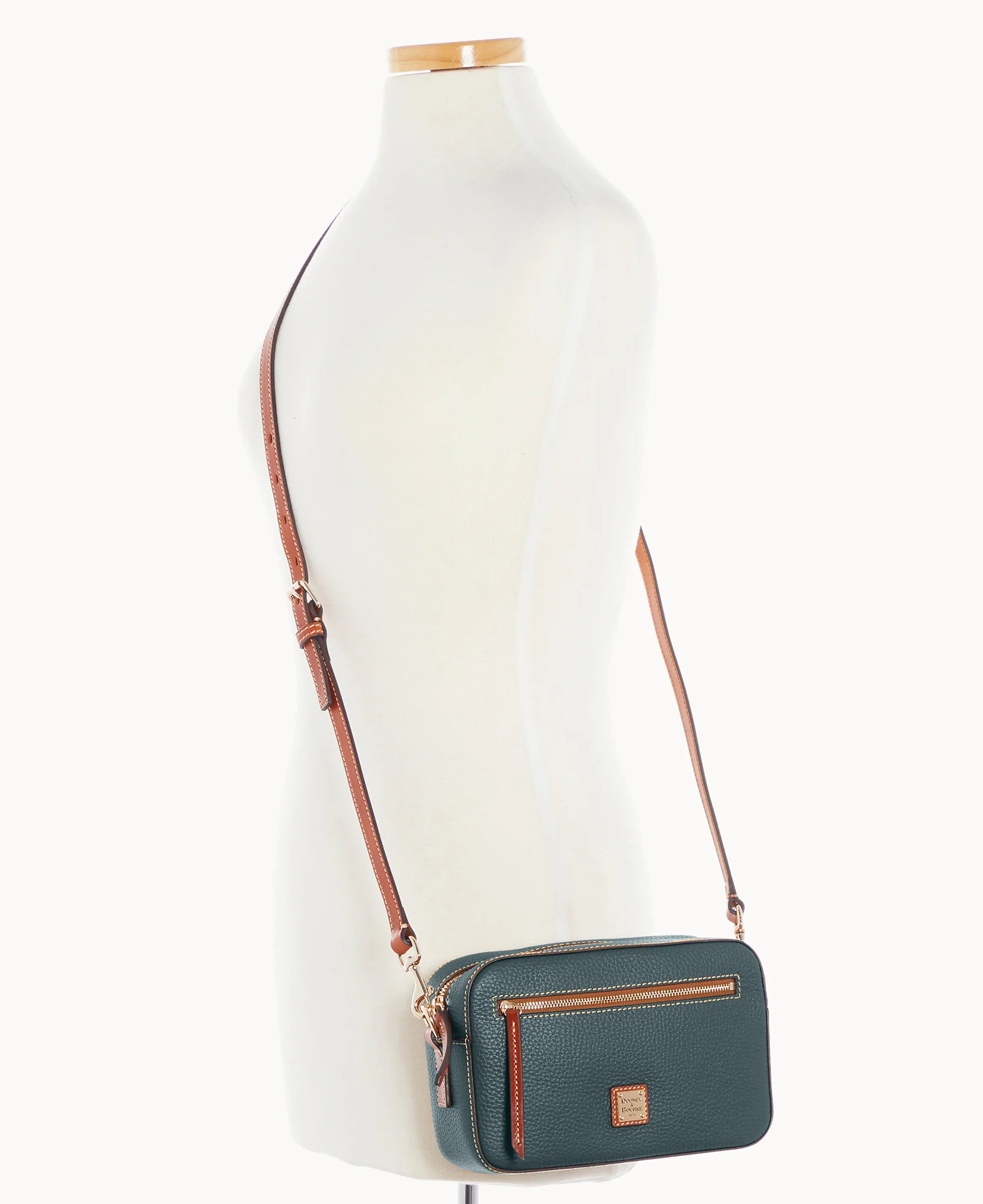 Pebble Grain Camera Zip Crossbody - Image 39