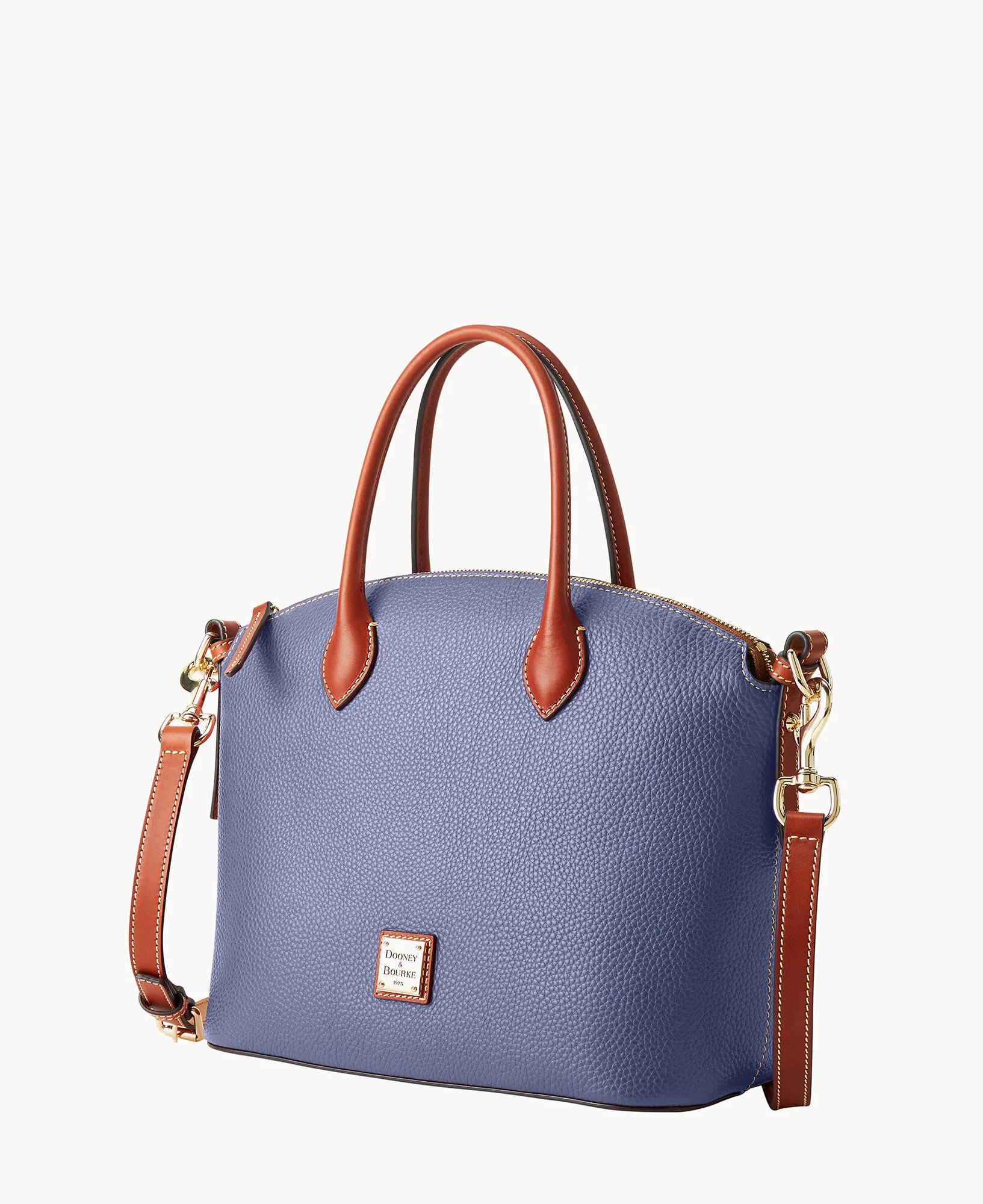 Pebble Grain Domed Satchel - Image 47