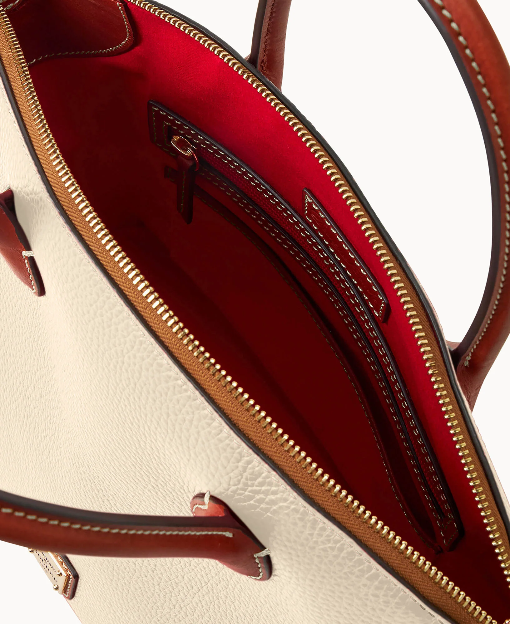 Pebble Grain Domed Satchel - Image 53