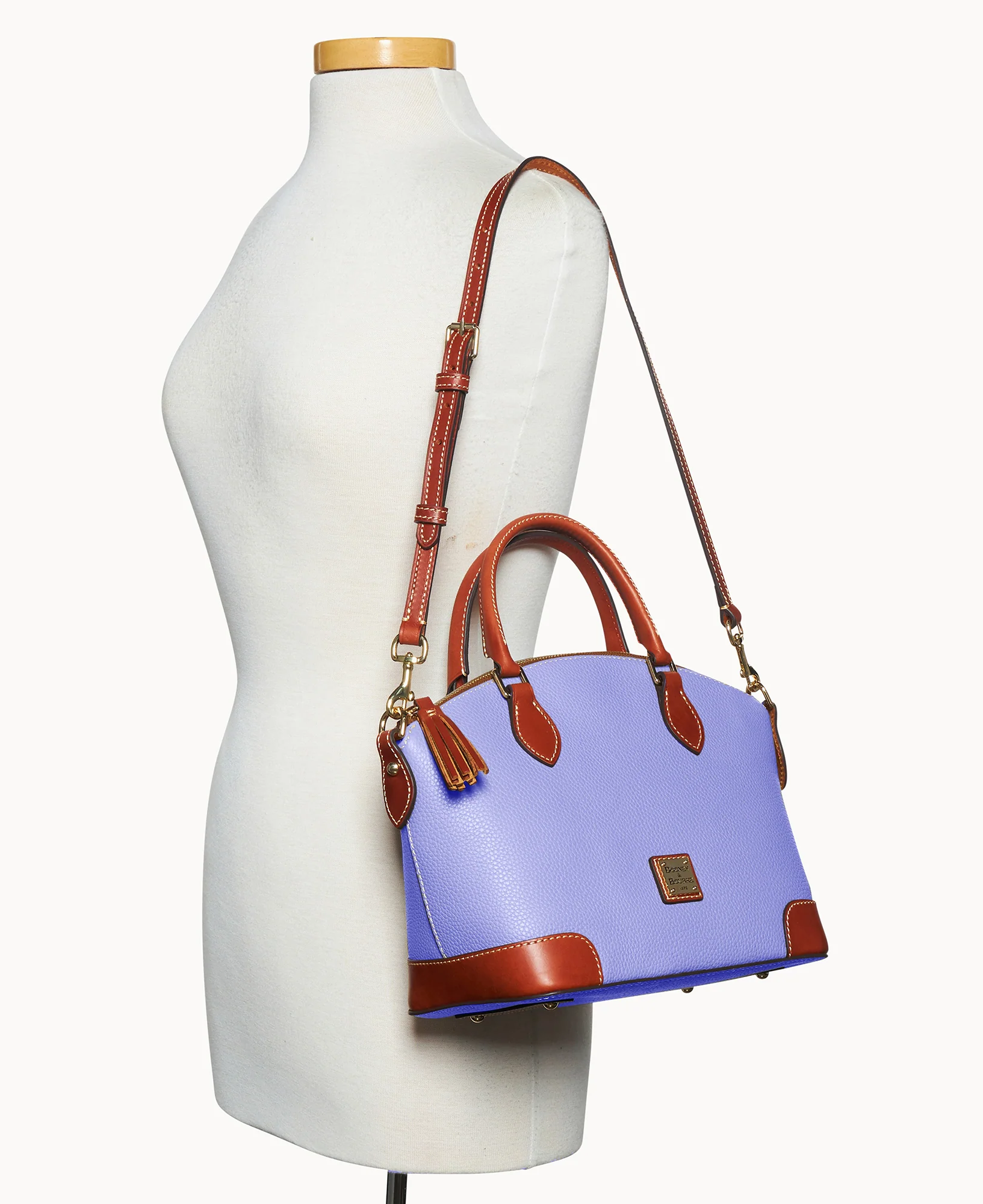 Pebble Grain Geena Satchel - Image 52