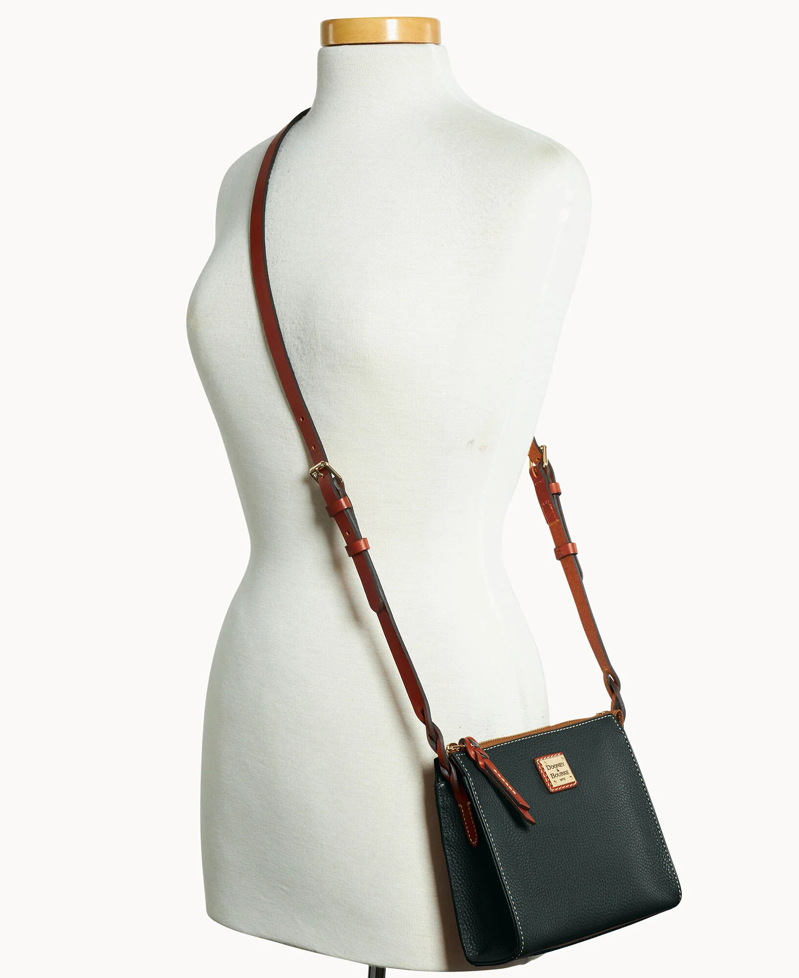 Pebble Grain North South Jamie Crossbody - Image 12