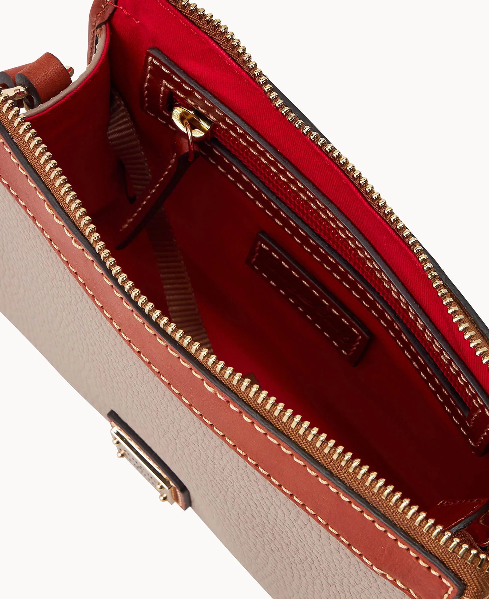 Pebble Grain Small East West Crossbody - Image 31