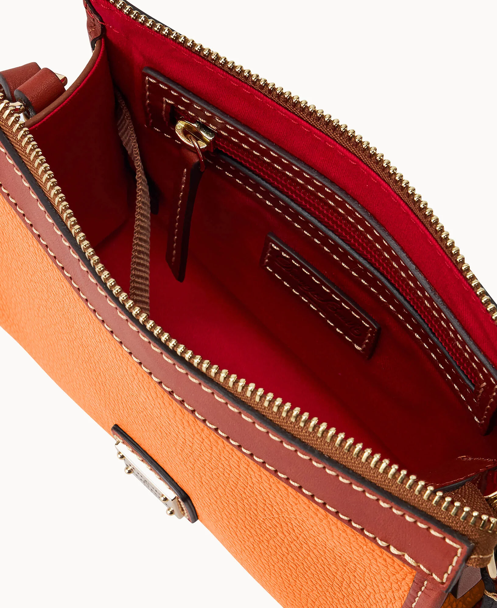 Pebble Grain Small East West Crossbody - Image 35