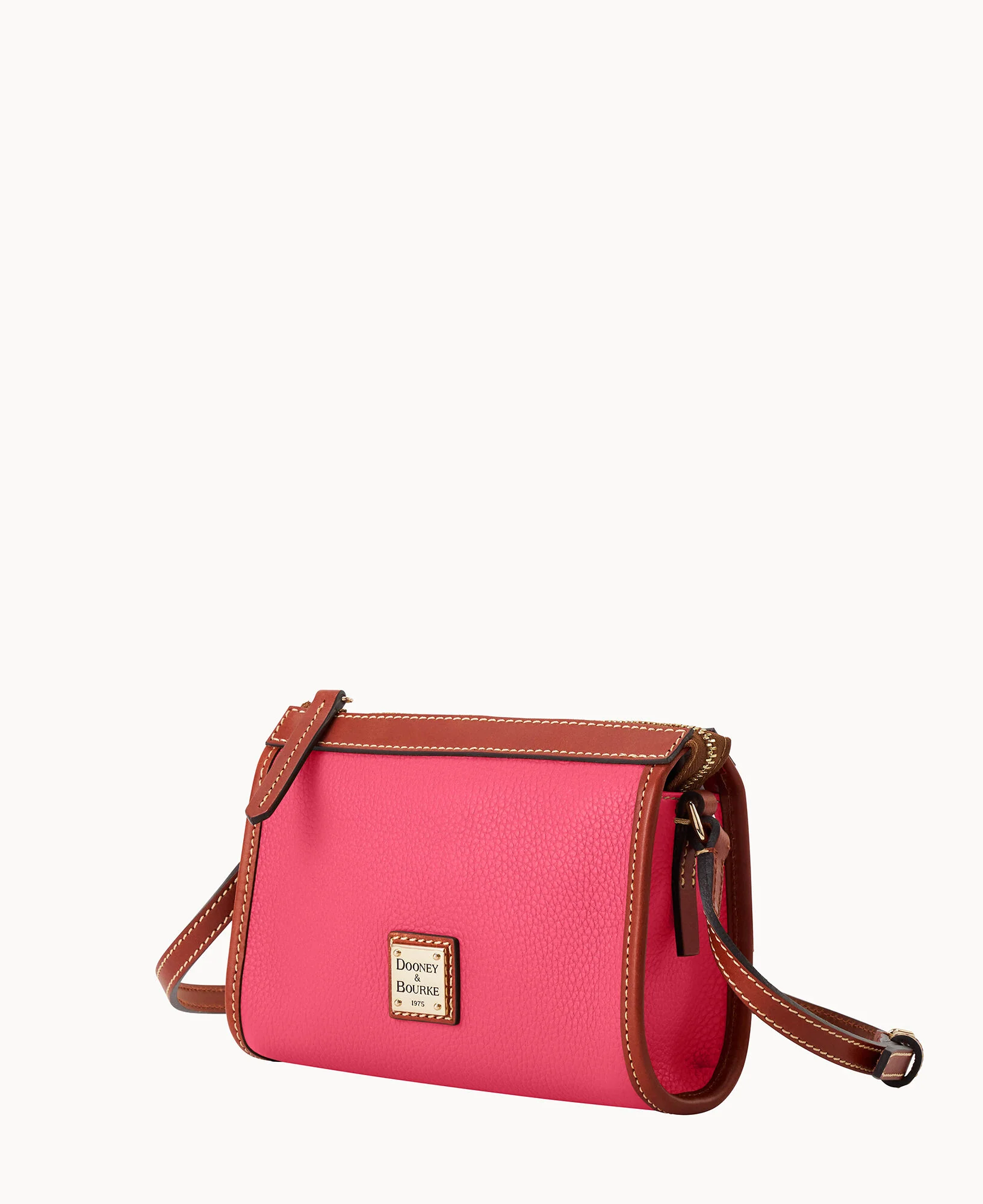 Pebble Grain Small East West Crossbody - Image 38
