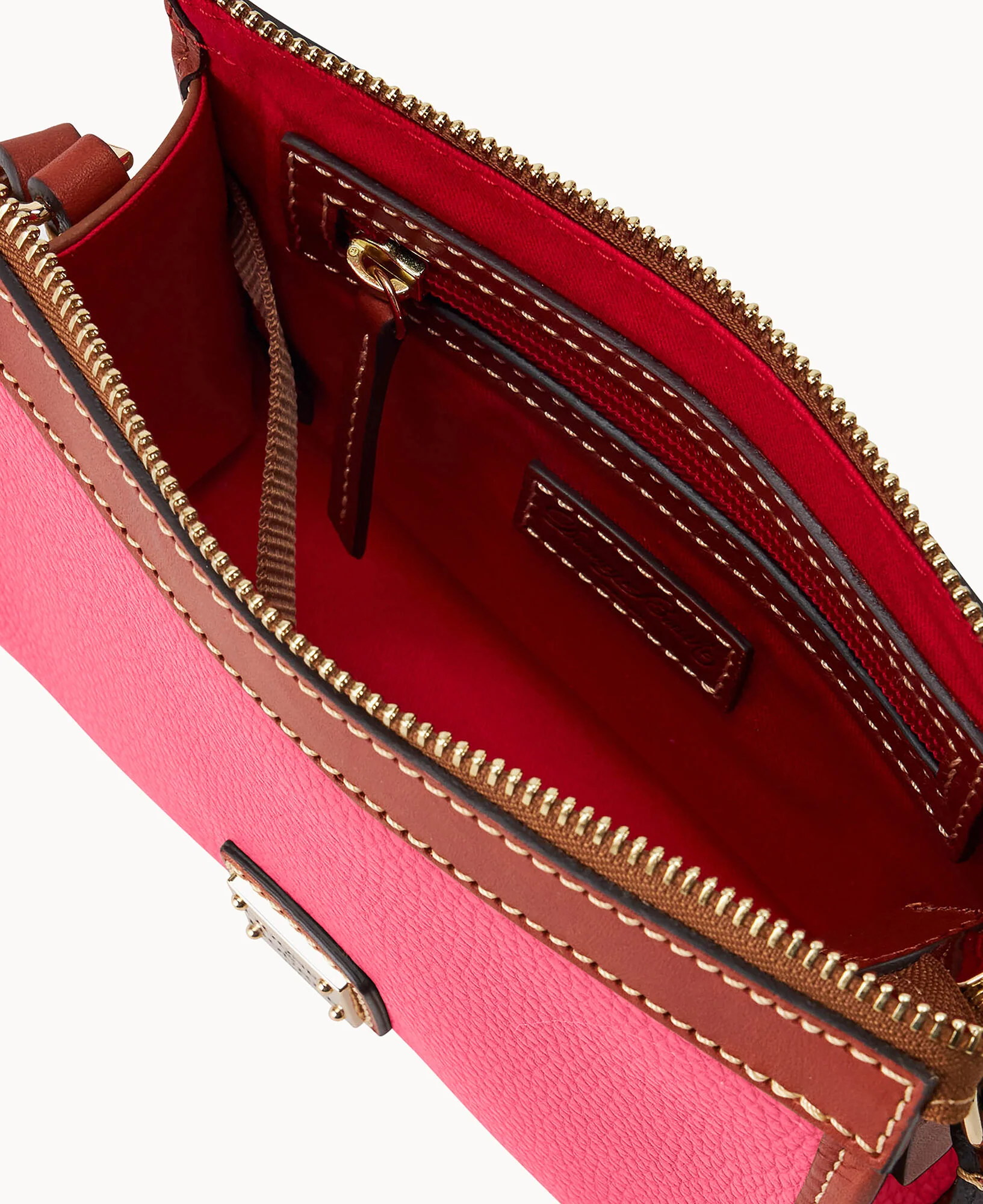 Pebble Grain Small East West Crossbody - Image 39