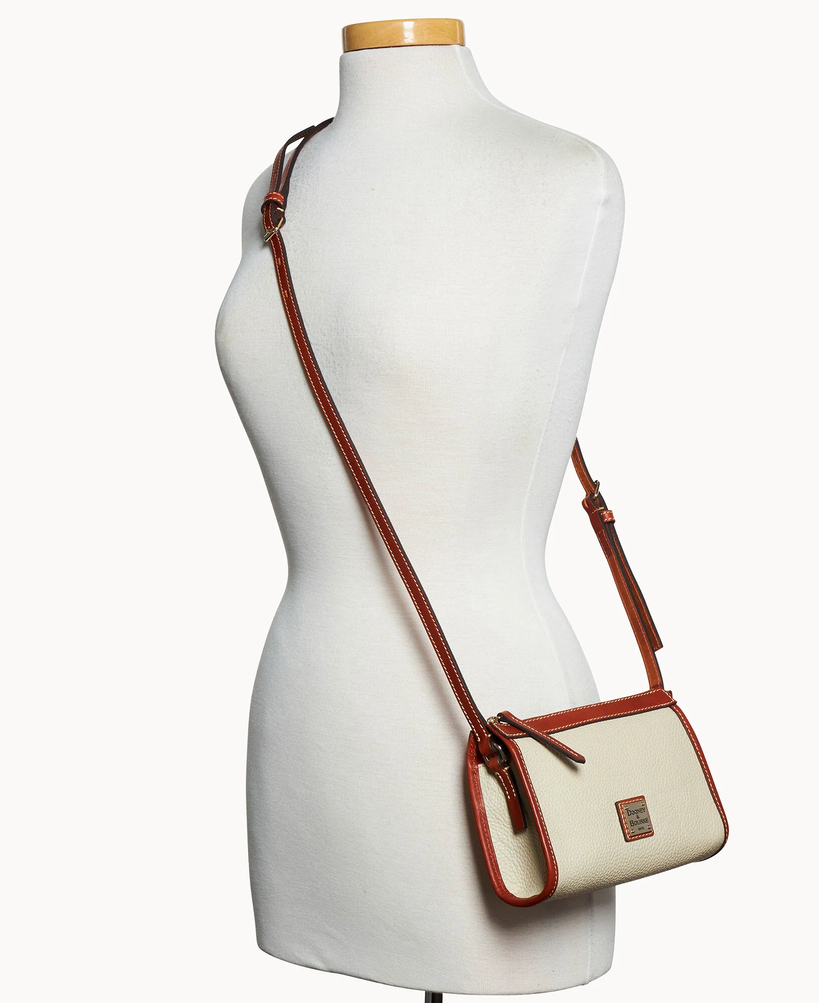 Pebble Grain Small East West Crossbody - Image 4