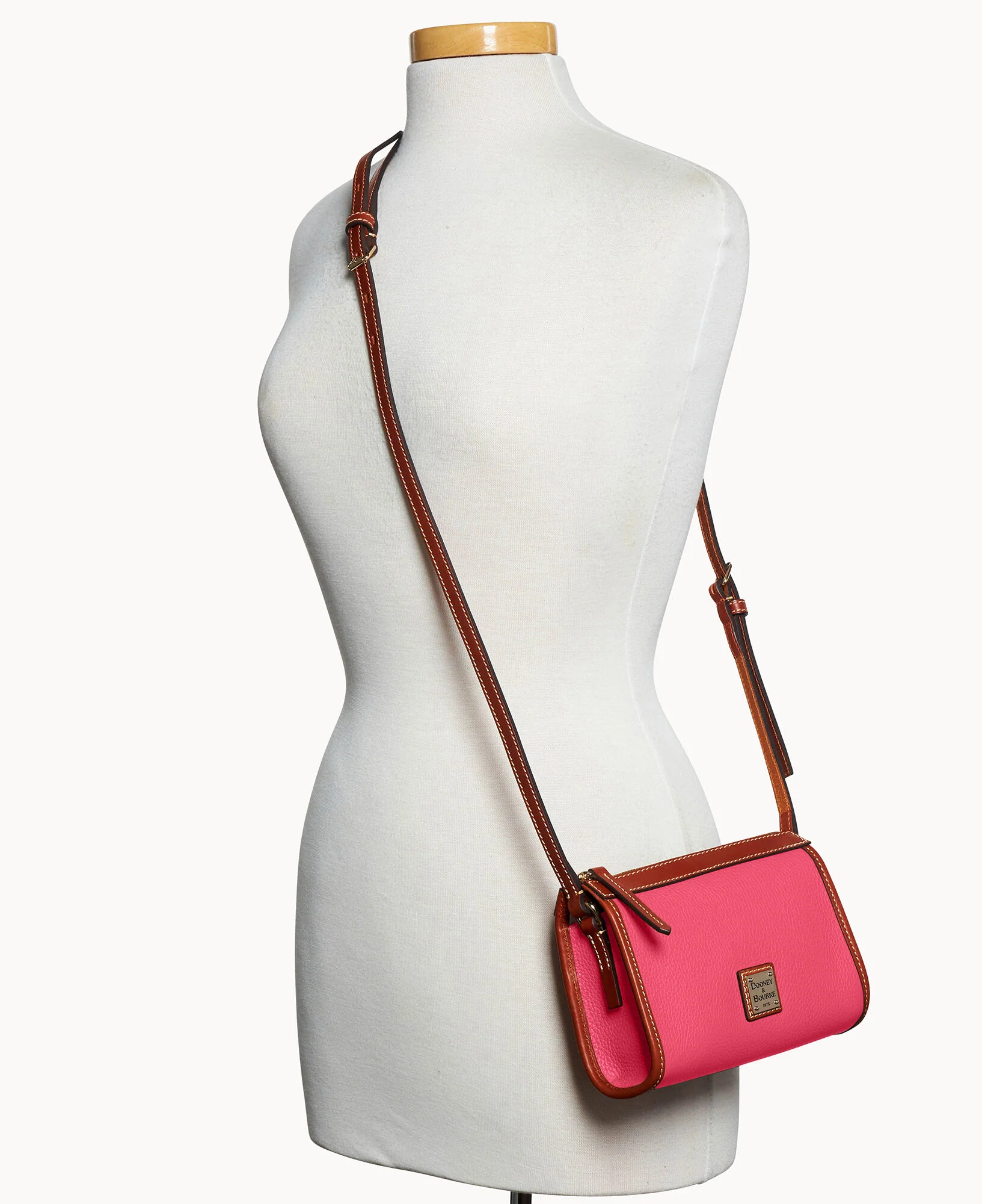Pebble Grain Small East West Crossbody - Image 40