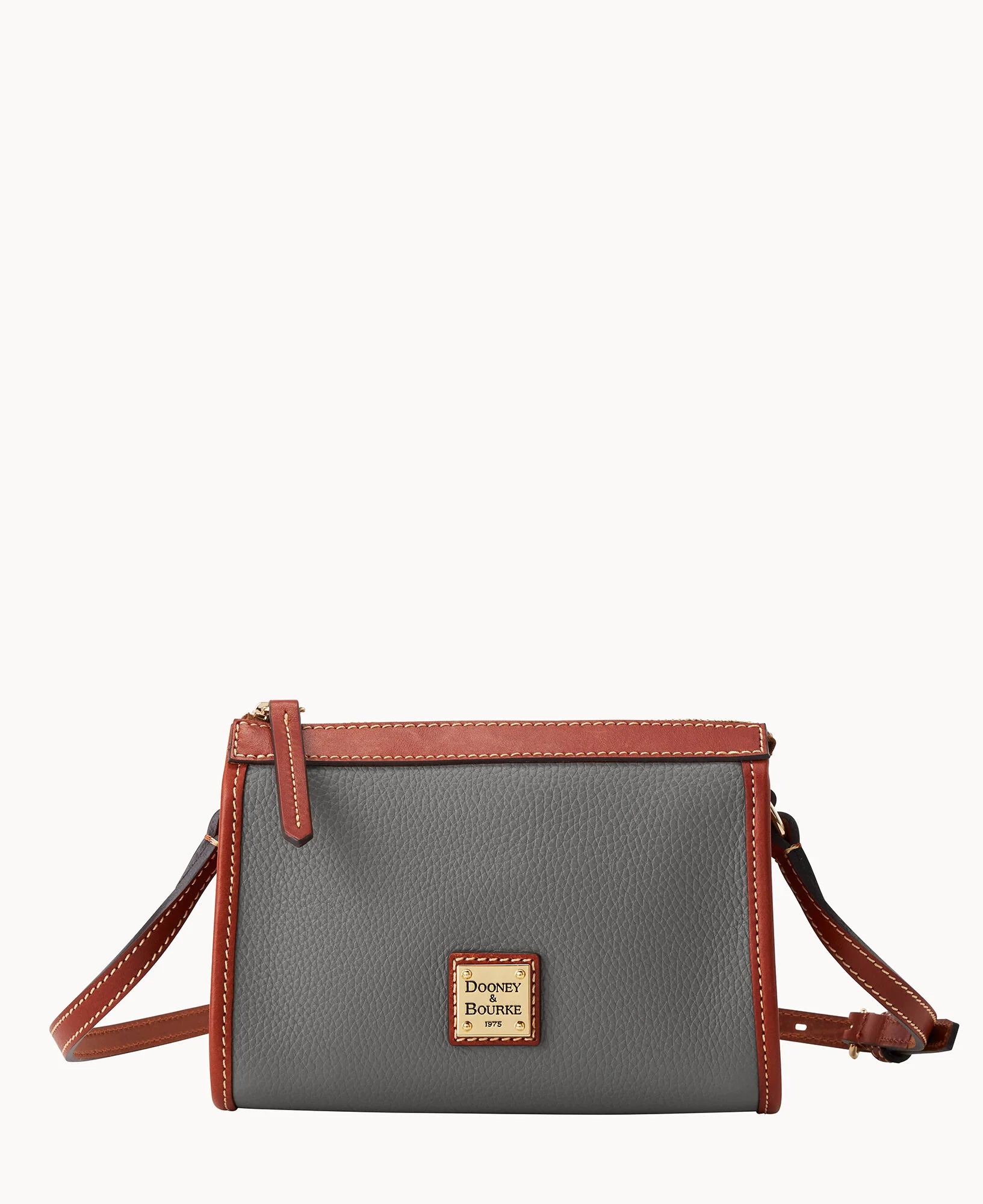 Pebble Grain Small East West Crossbody - Image 49