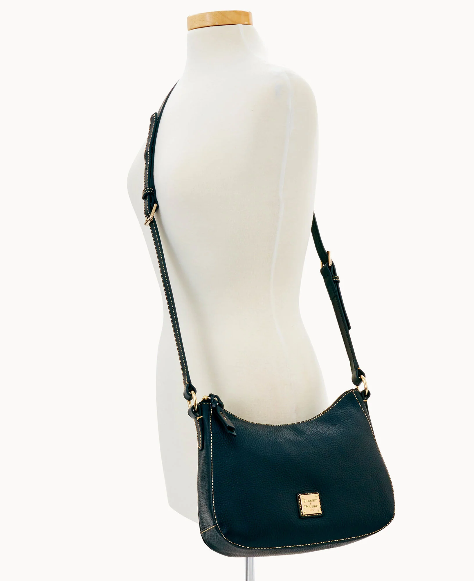 Pebble Grain Small Kiley Crossbody - Image 15
