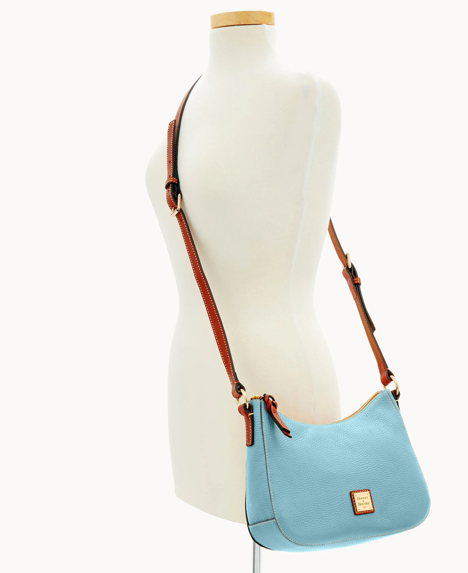 Pebble Grain Small Kiley Crossbody - Image 19