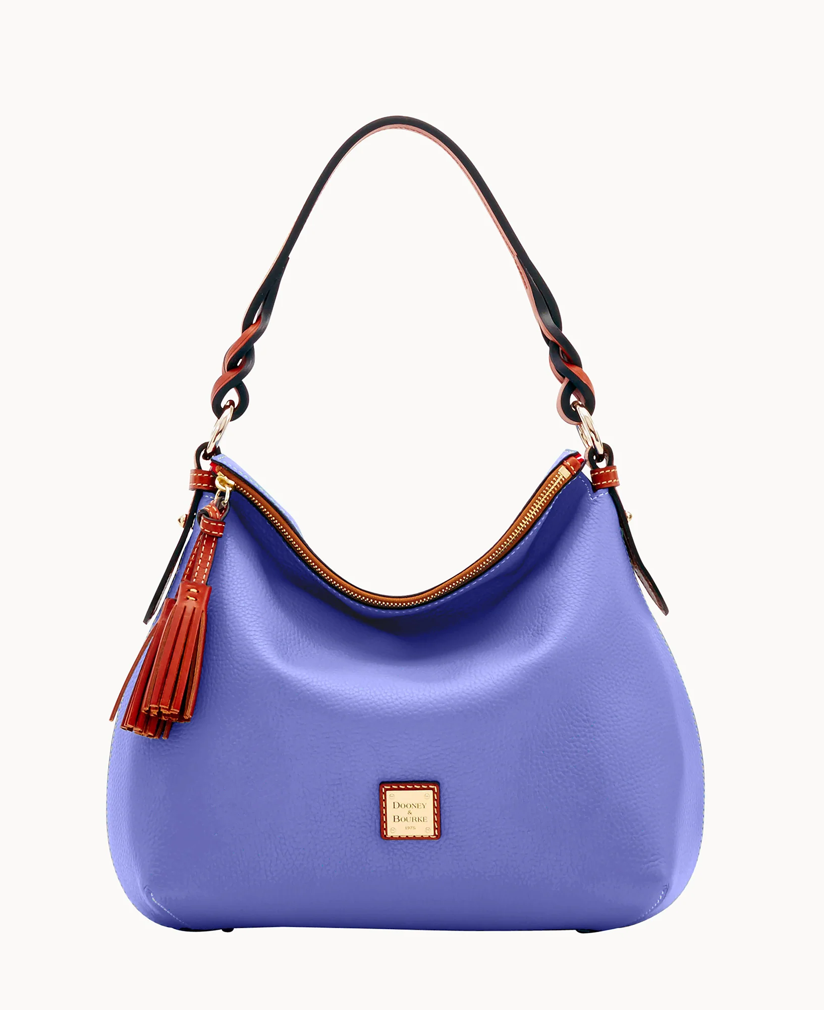 Pebble Grain Twist Strap Hobo - Image 65