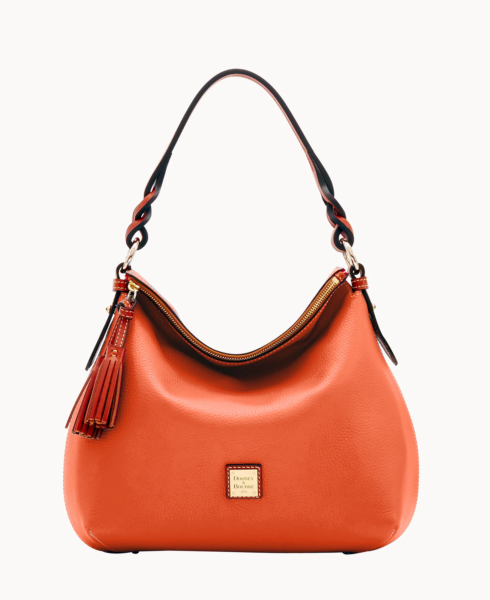 Pebble Grain Twist Strap Hobo - Image 85