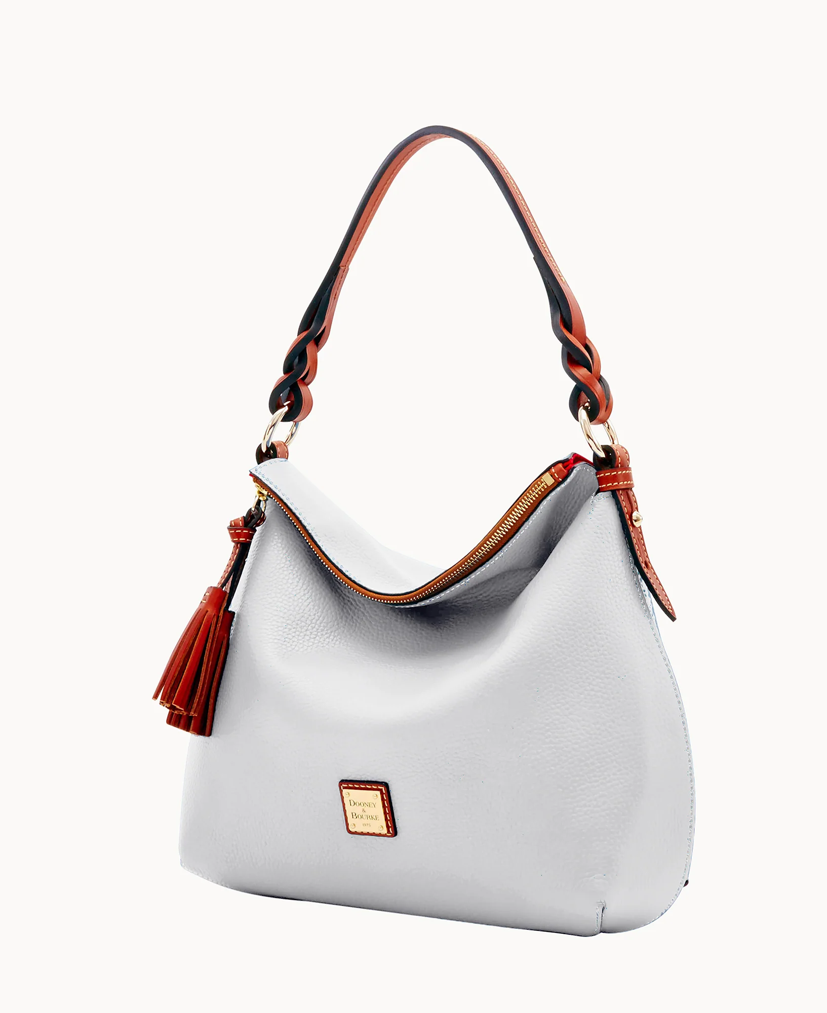 Pebble Grain Twist Strap Hobo - Image 90
