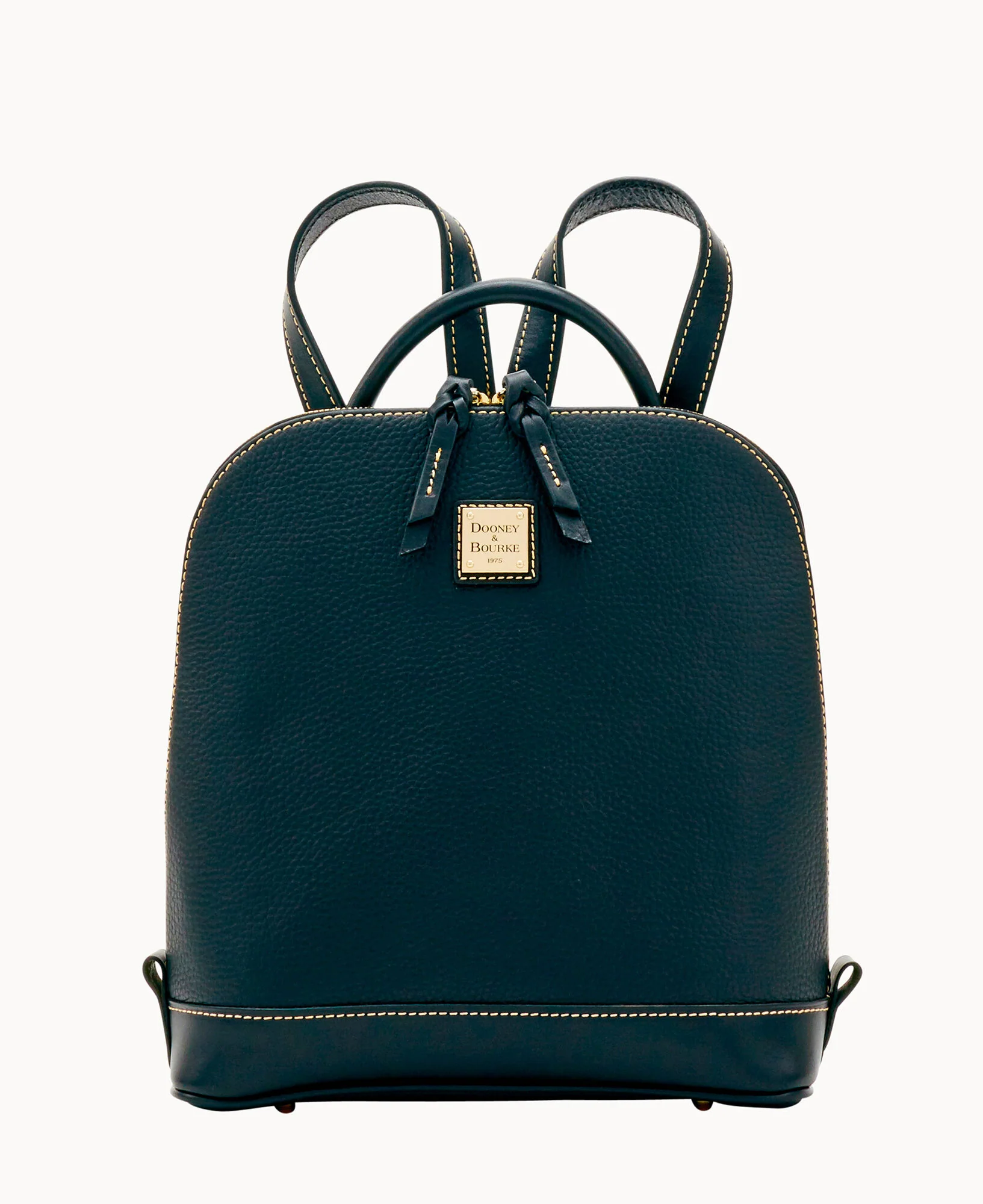 Pebble Grain Zip Pod Backpack - Image 13