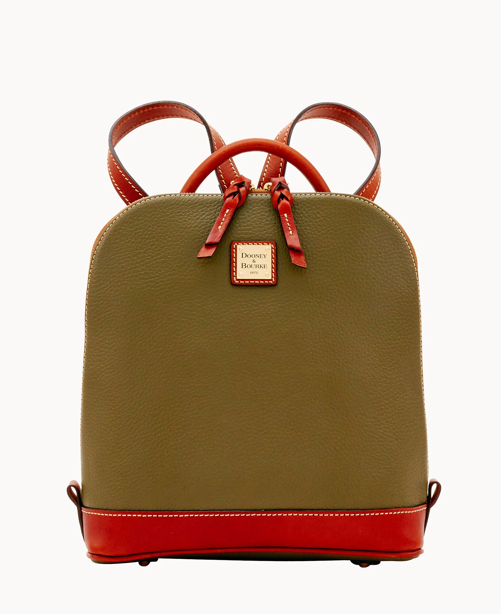 Pebble Grain Zip Pod Backpack - Image 25