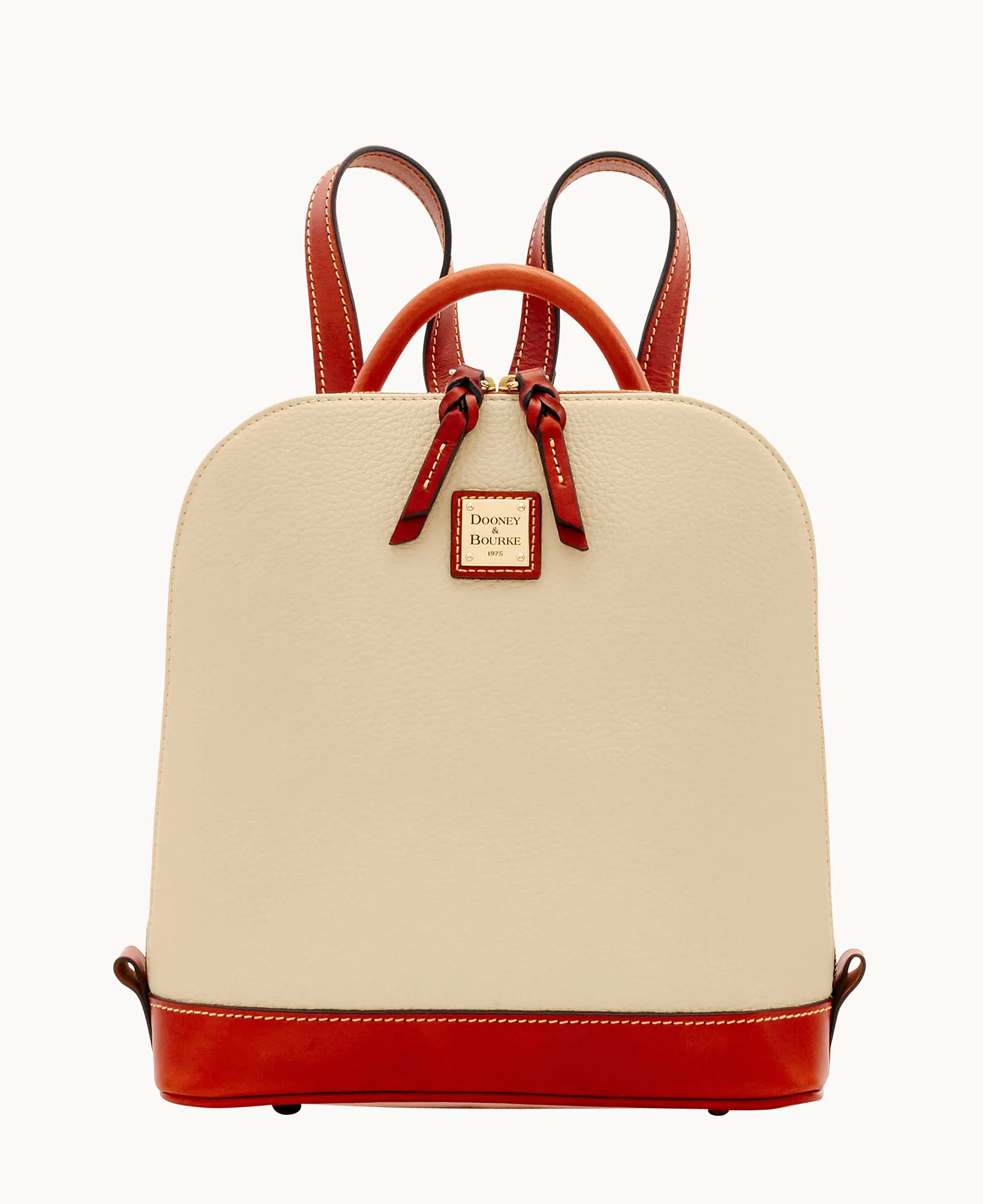 Pebble Grain Zip Pod Backpack - Image 33