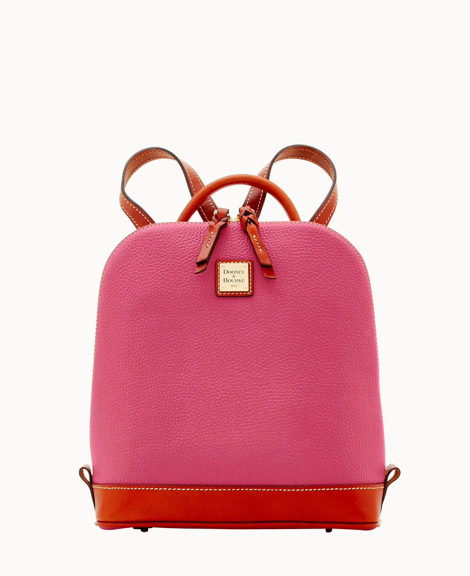 Pebble Grain Zip Pod Backpack - Image 37