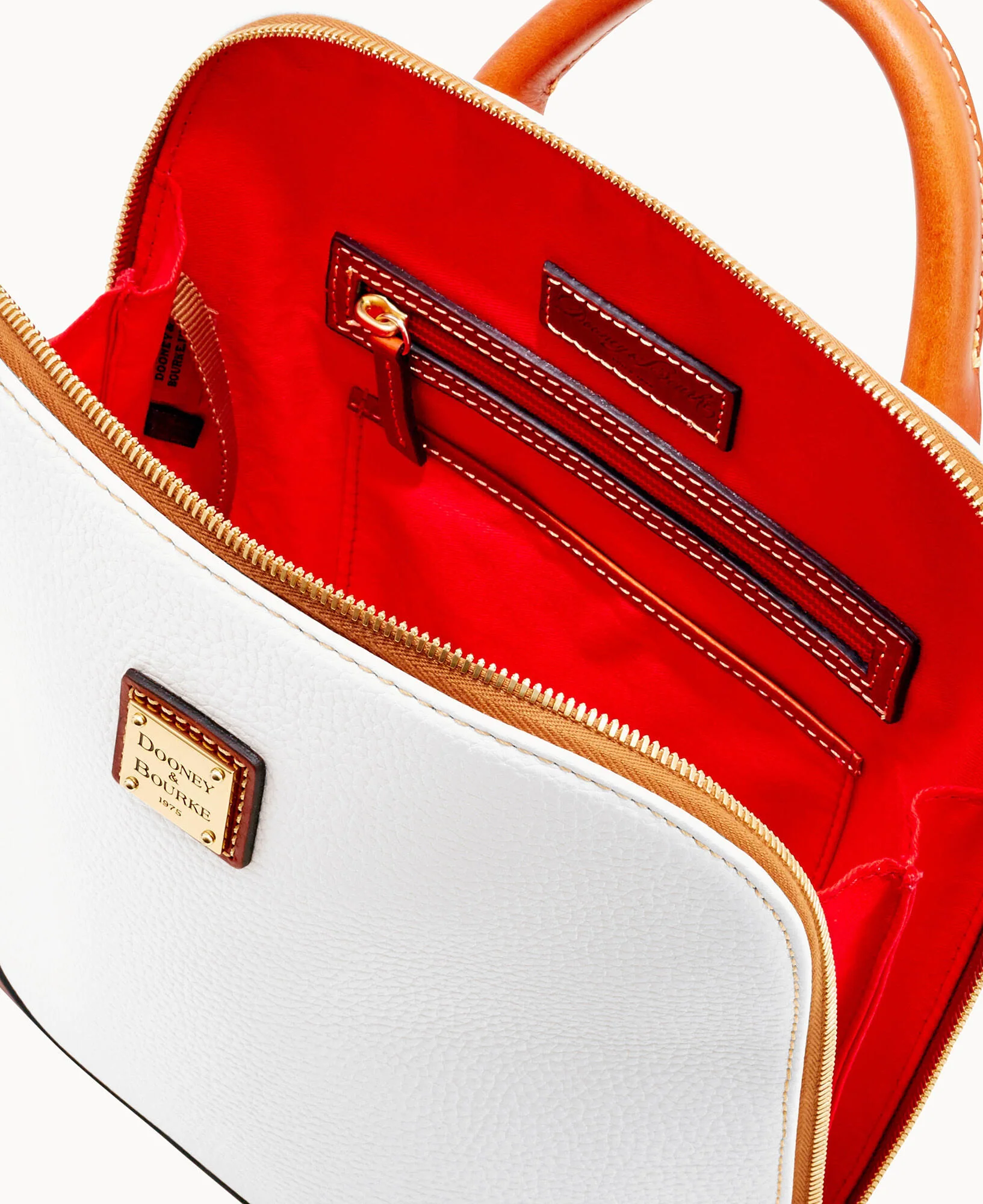 Pebble Grain Zip Pod Backpack - Image 51
