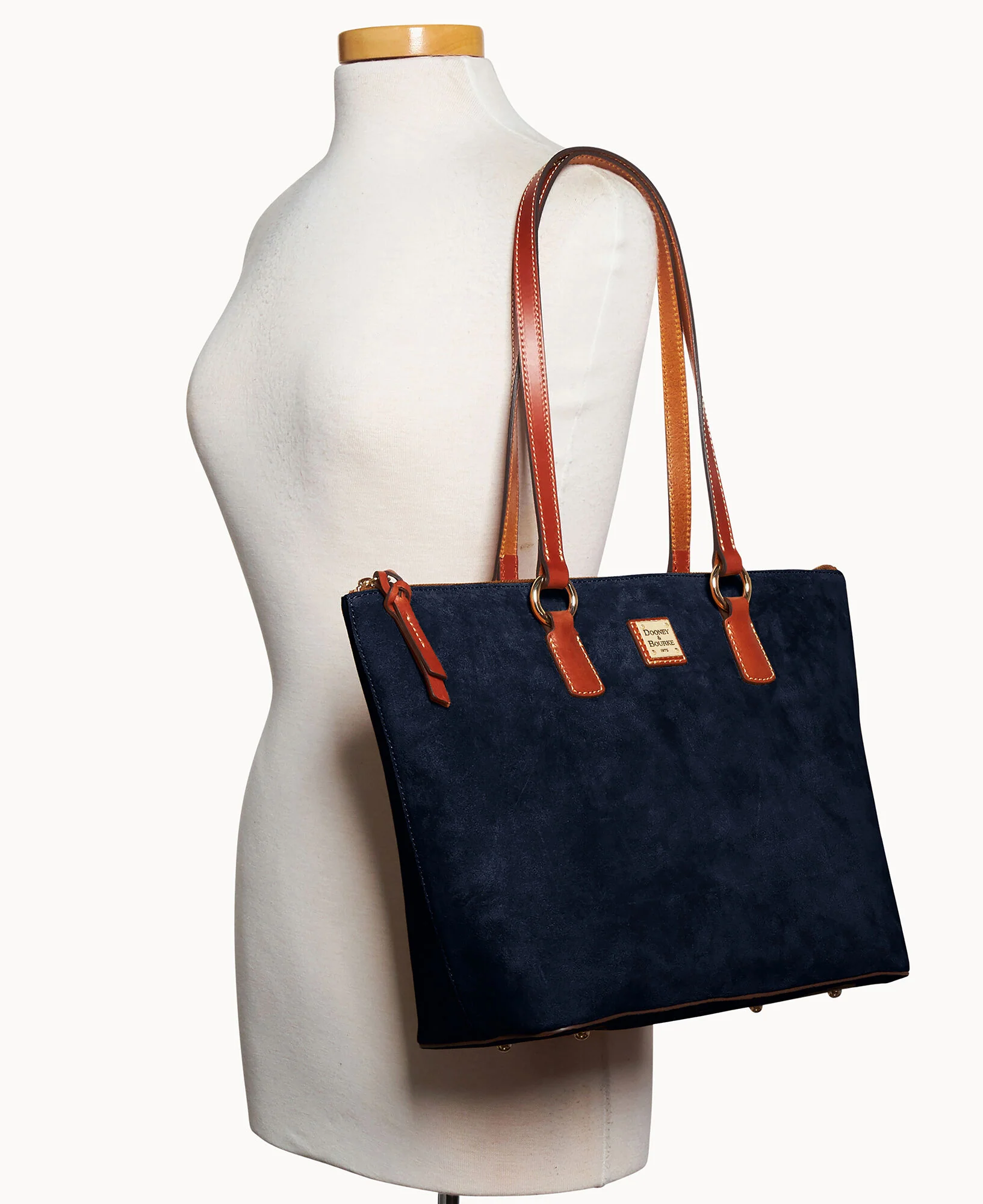 Suede Wren Zip Tote - Image 25